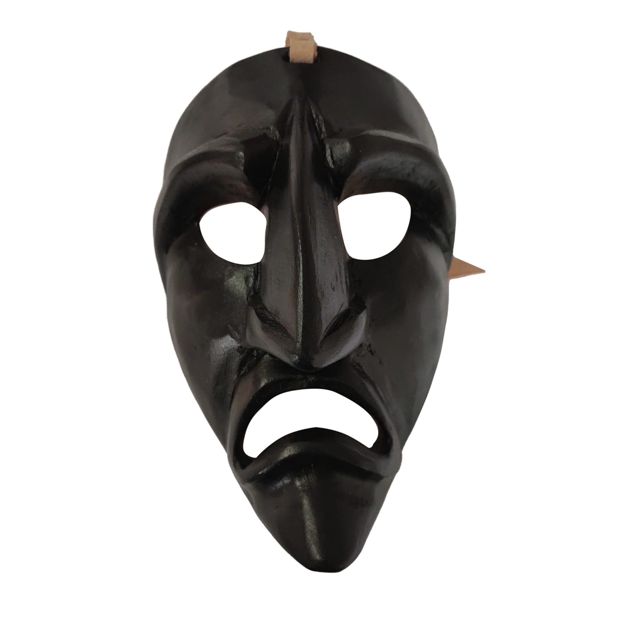 Mamuthones Large Black Mask - Main view