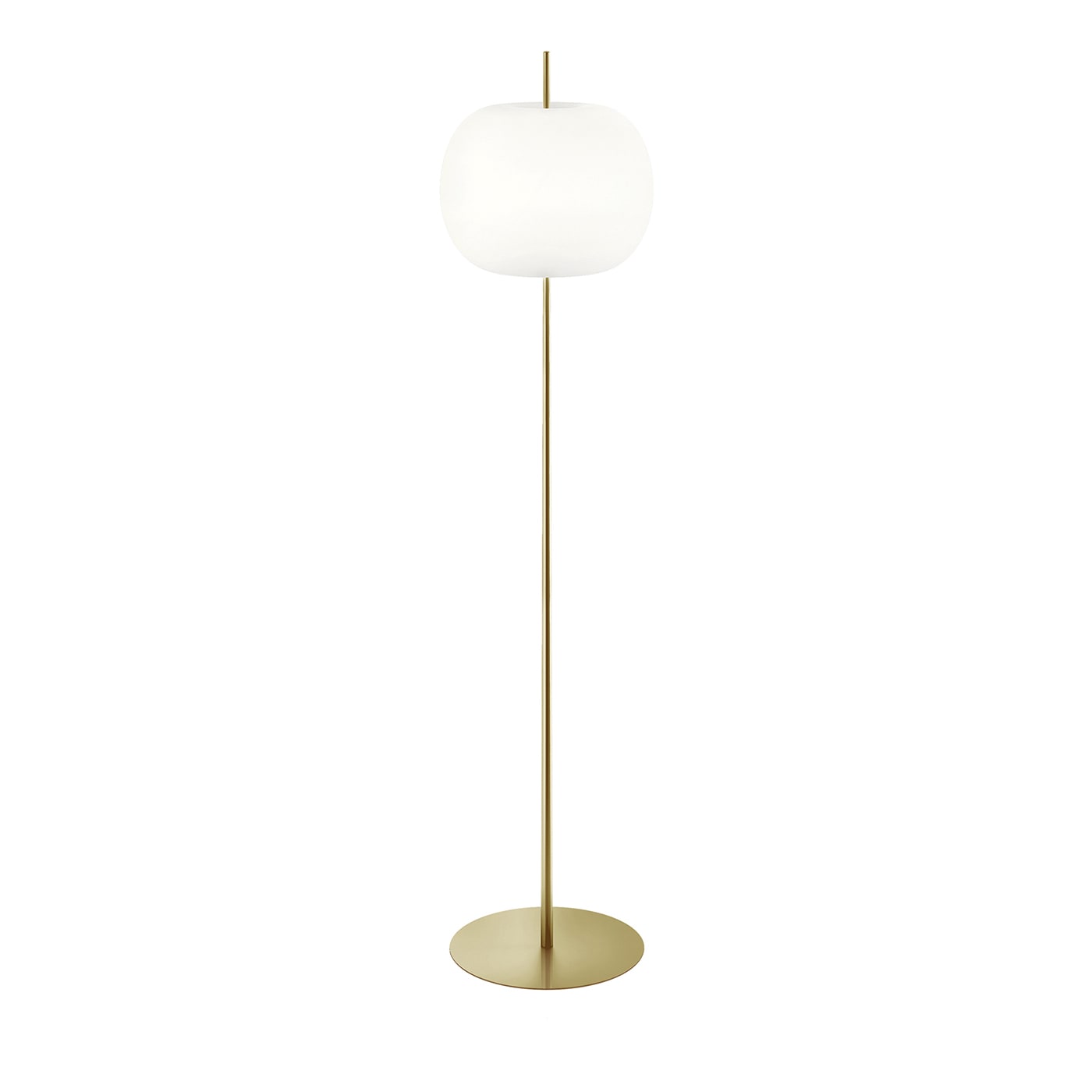 Kushi XL Brass Floor Lamp - Kdln