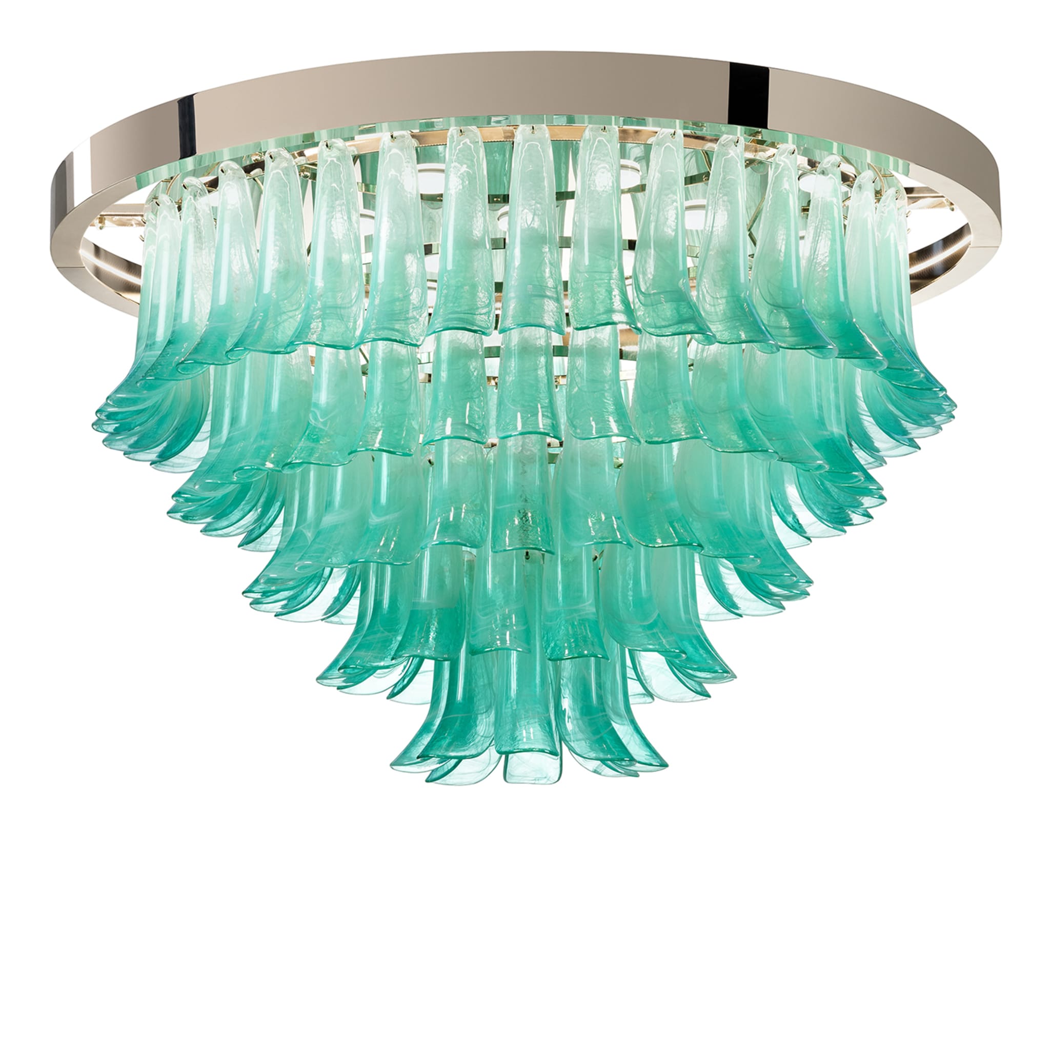 Green Saddle Chandelier - Main view