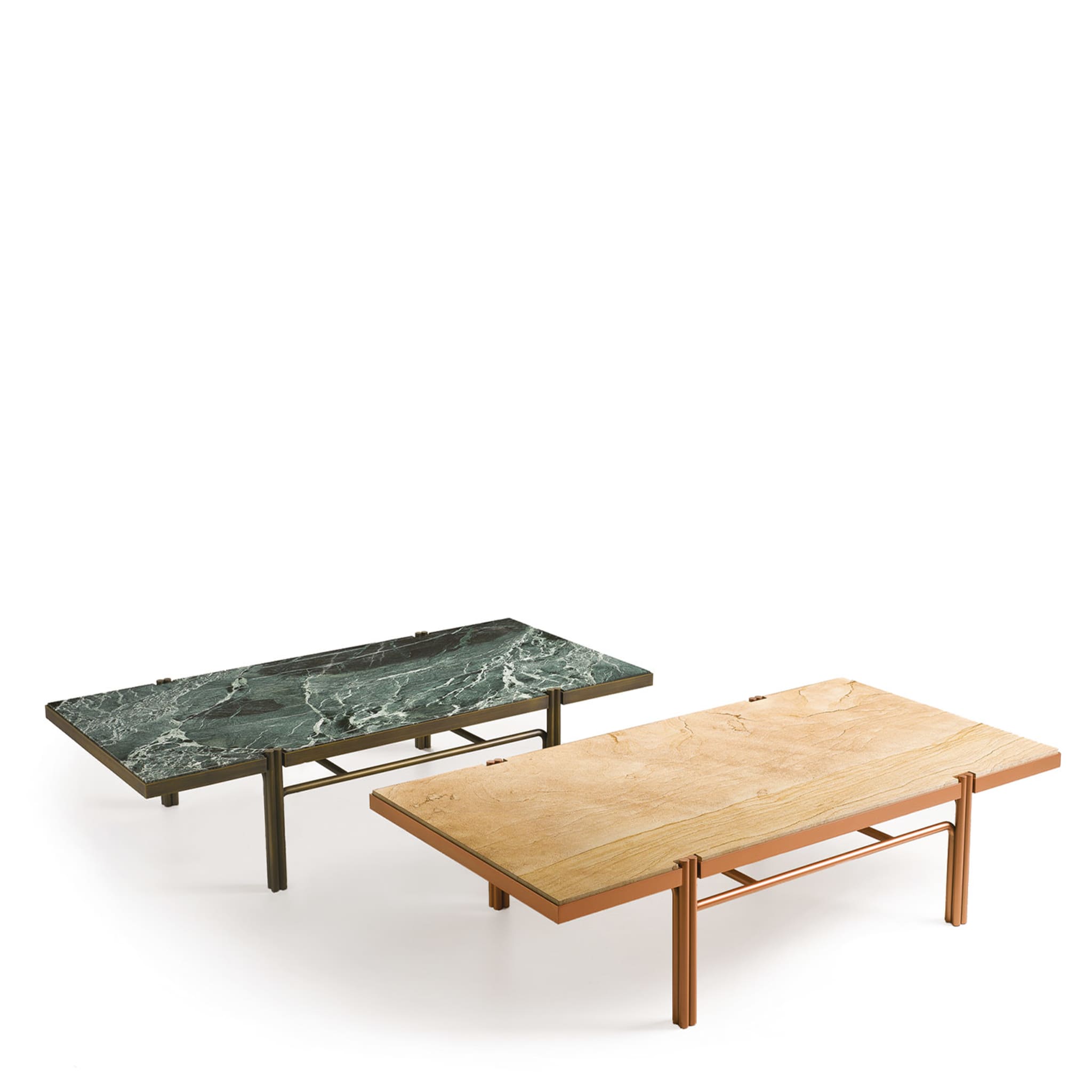 Mathilde Coffee Table in Golden Marble - Alternative view 1