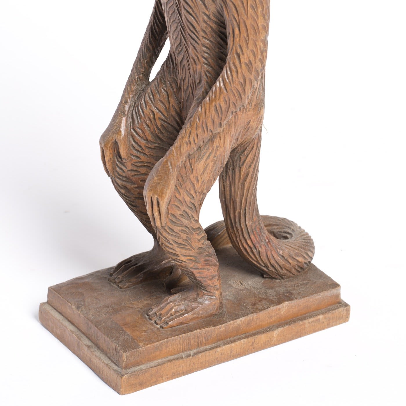 Monkey Wood Sculpture Bartolozzi e Maioli Bottega d'Arte