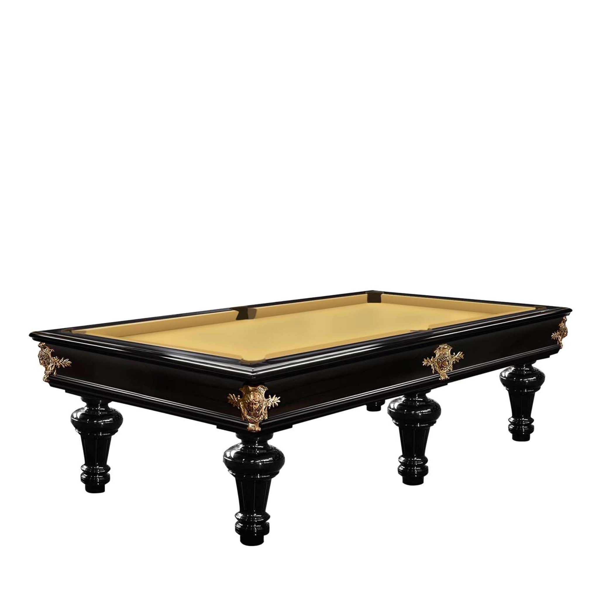 Fashion Black Billiard Pool Table - Main view