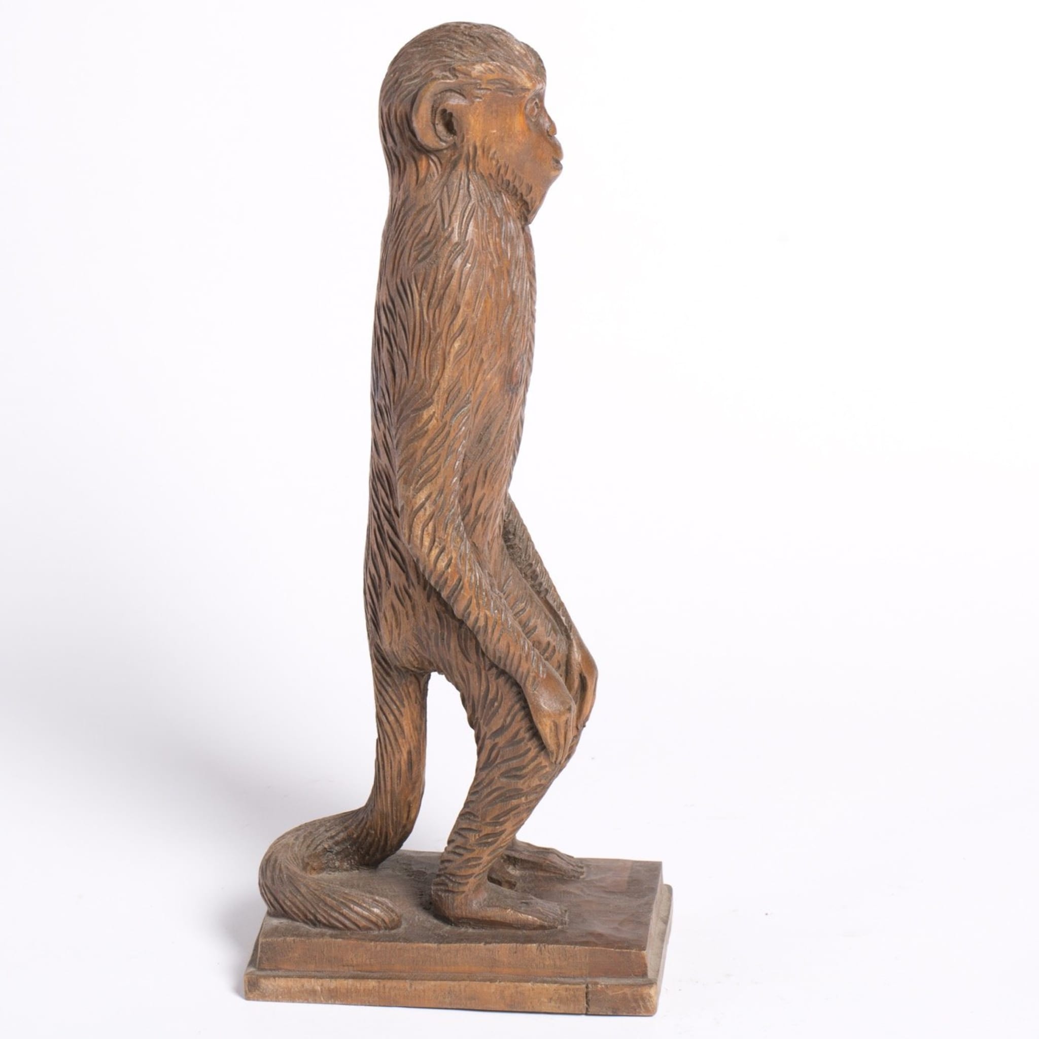 Monkey Wood Sculpture - Alternative view 3