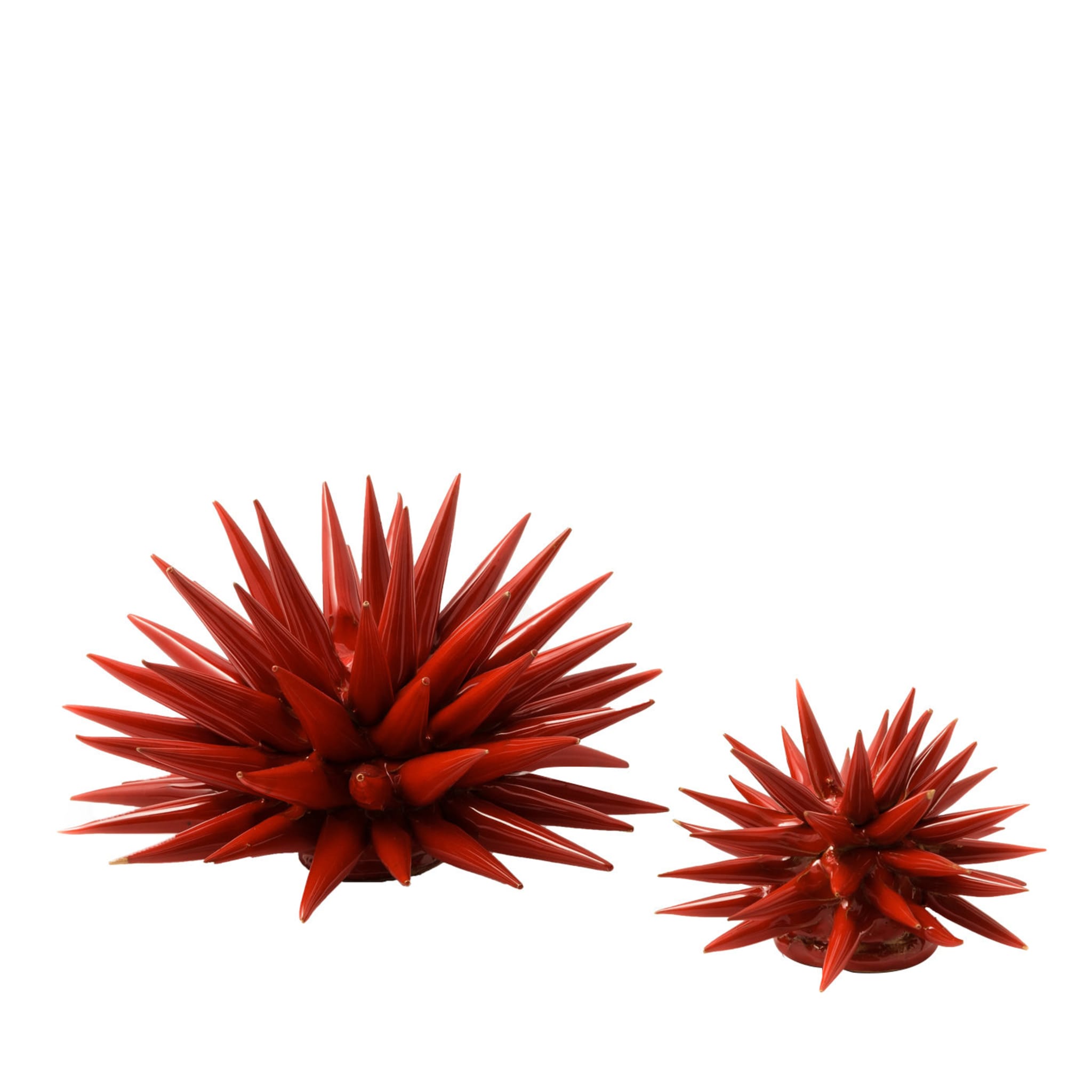 Set of 2 Sea Urchin Sculptures - Main view