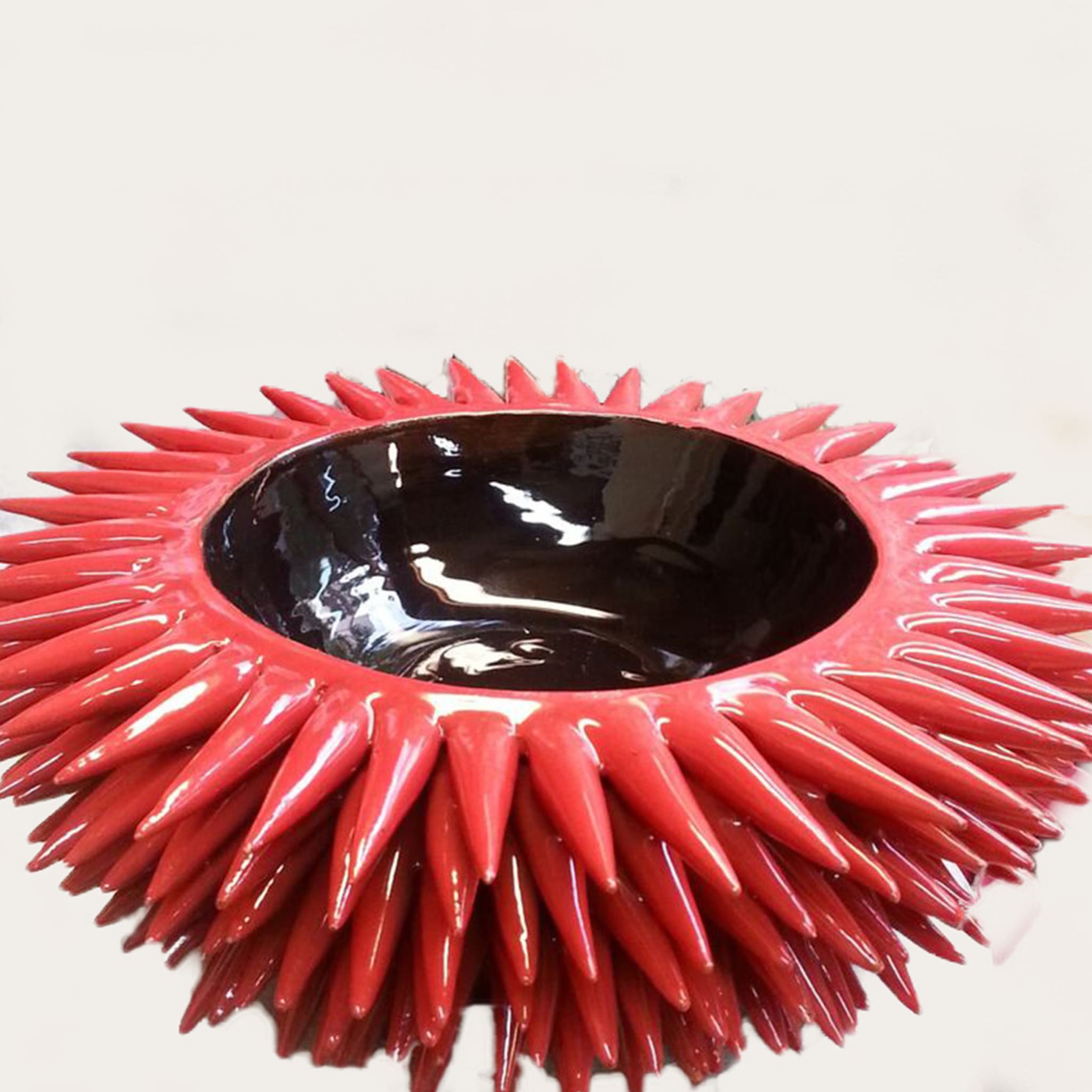 Sea Urchin Bowl Red - Alternative view 1