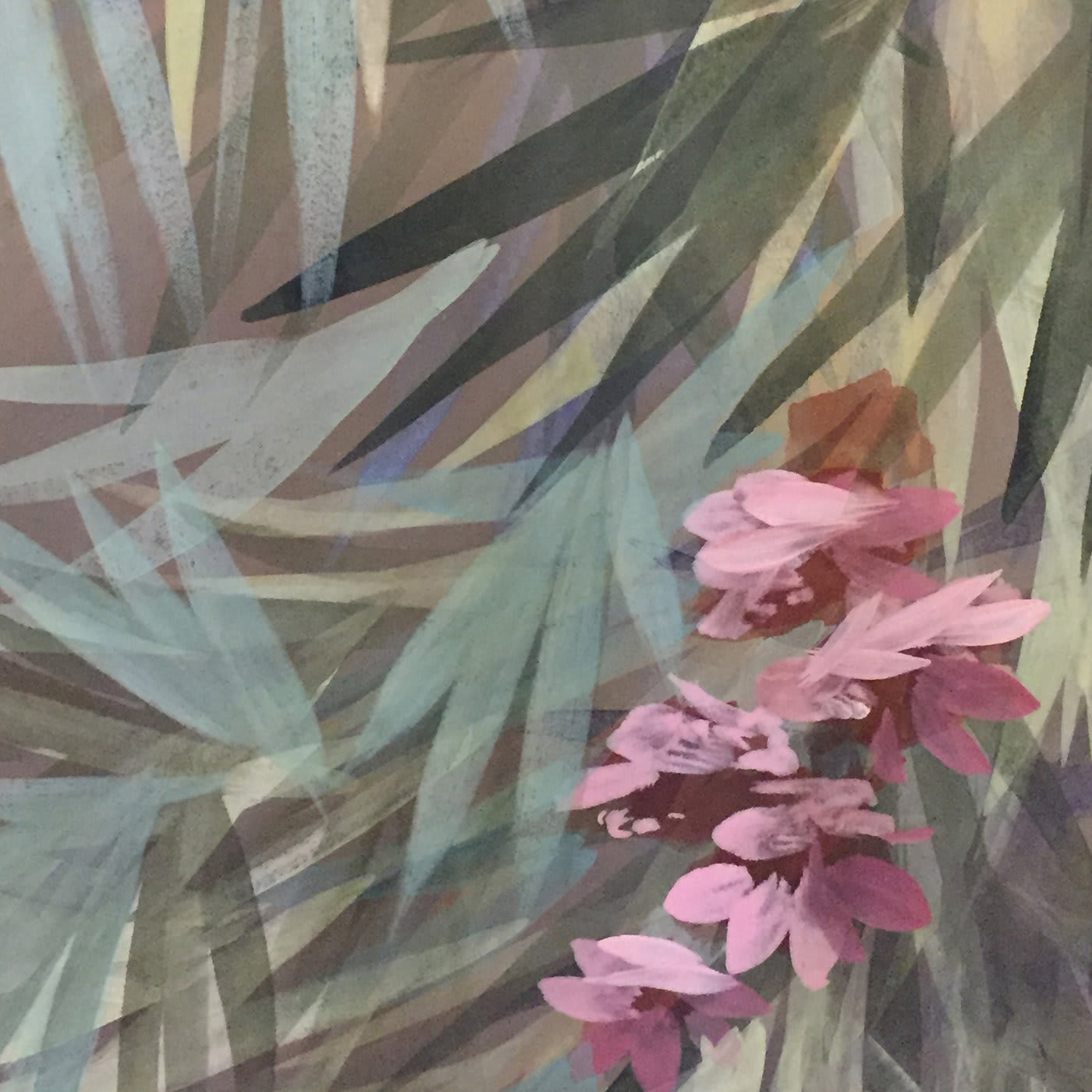Gray Garden Wallpaper - Larghevedute