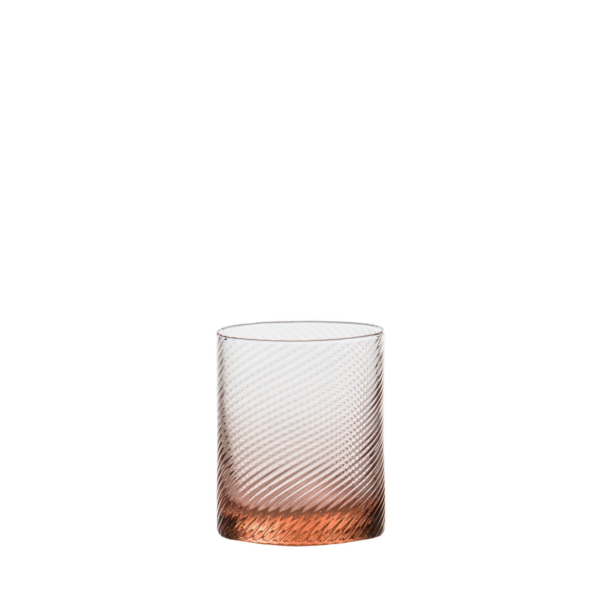 Set of 6 Gritti Torsè Water Glasses Pink  - Main view