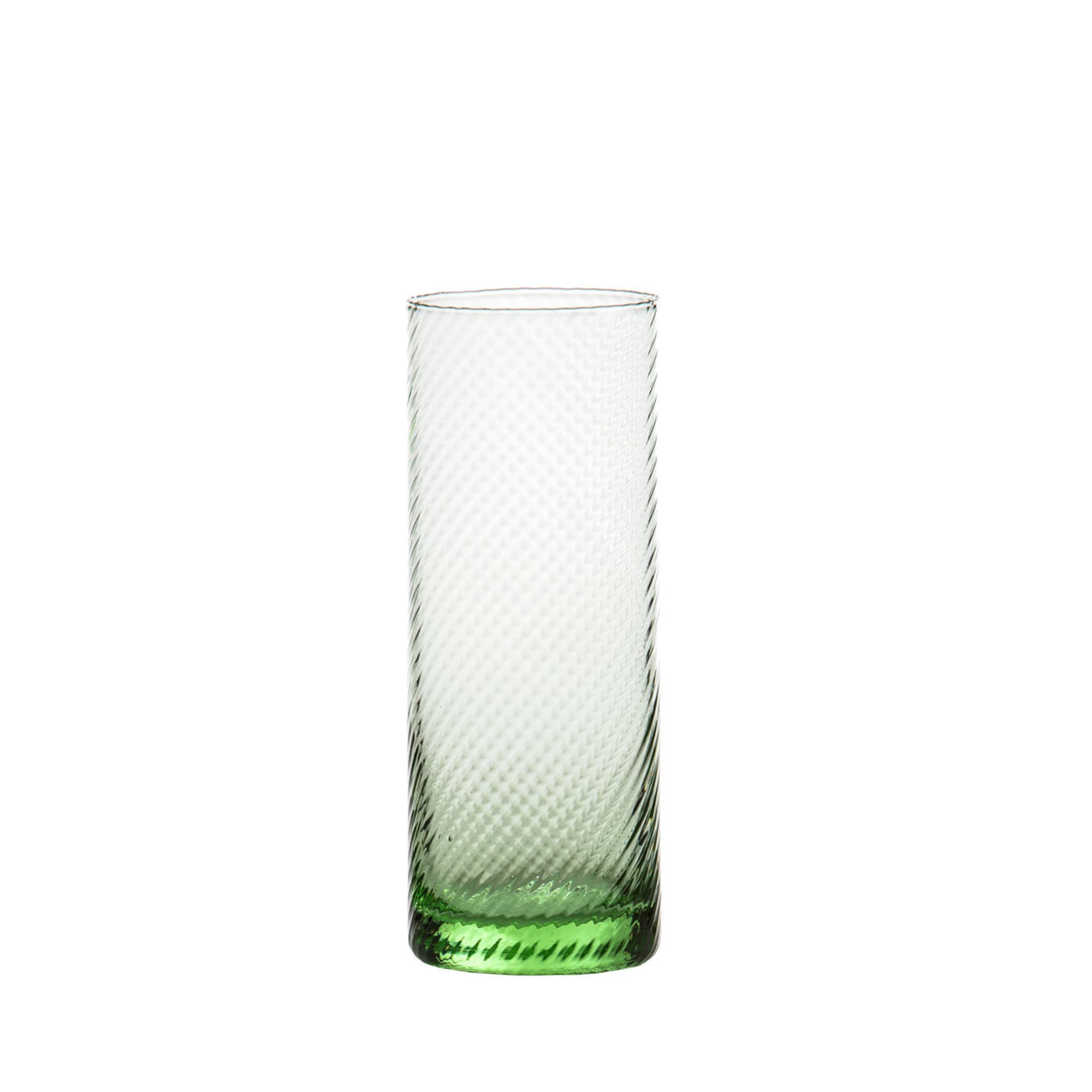 Set di 6 bicchieri alti Gritti Torsè Verde prato - Vista principale