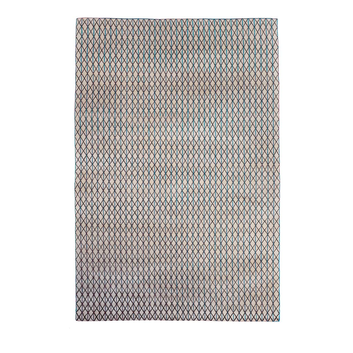 Hatches Rug Light Blue - Paolo Giordano