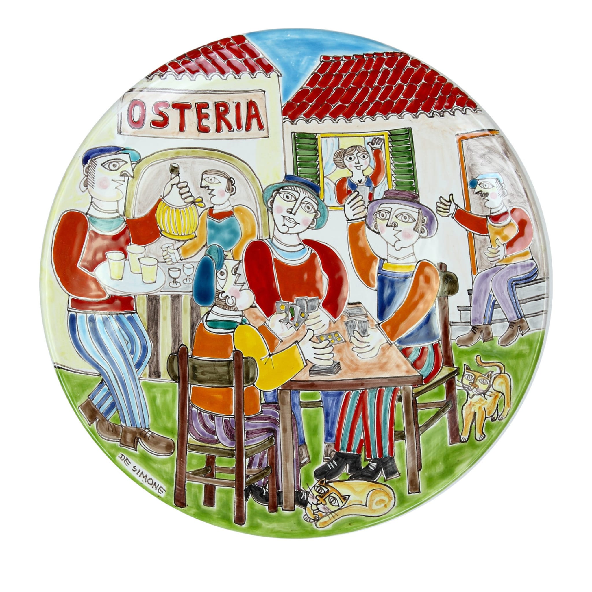 DS Rpund Plate Osteria - Main view