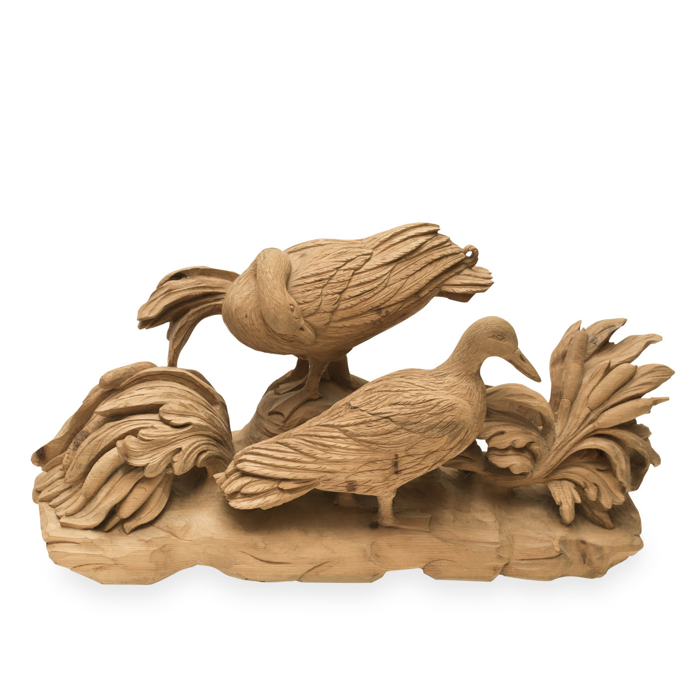 Gioco di Uccelli Wood Sculpture - Bartolozzi e Maioli Bottega d'Arte
