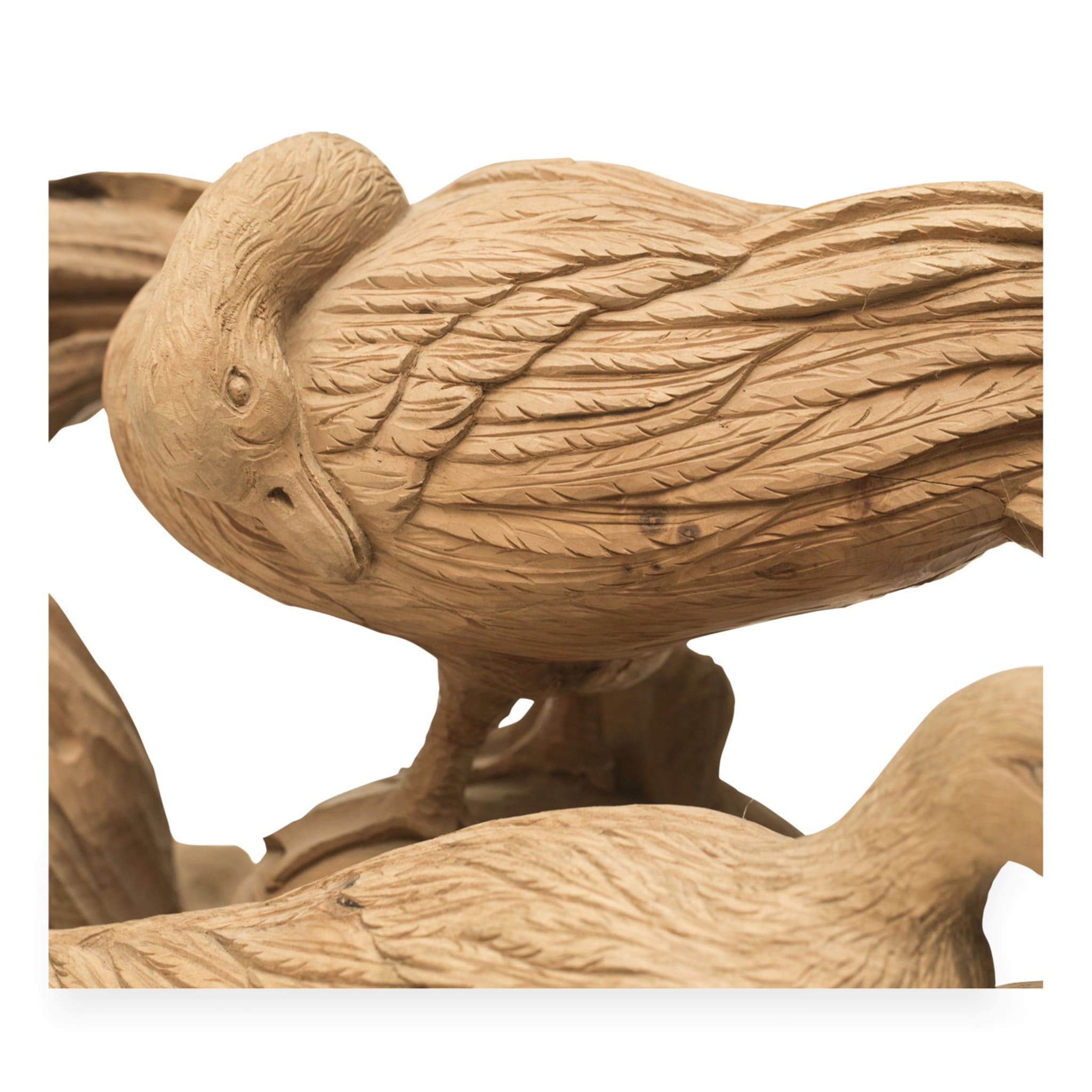 Gioco di Uccelli Wood Sculpture - Alternative view 2