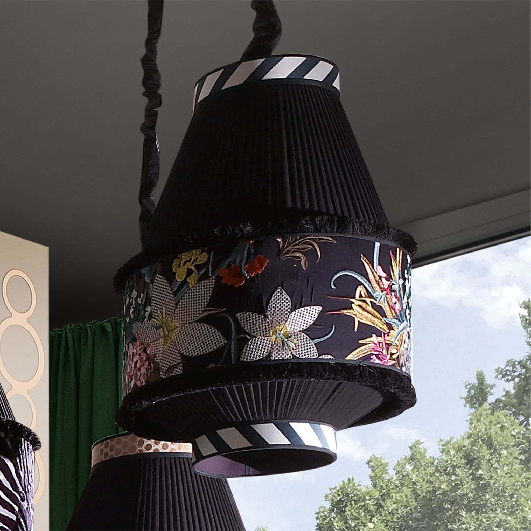 JL 114 Lampe à suspension florale - Vue alternative 1