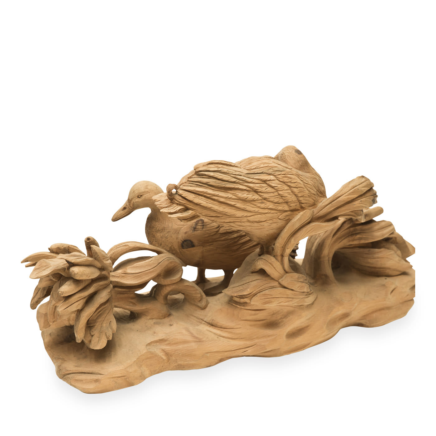 Gioco di Uccelli Wood Sculpture - Bartolozzi e Maioli Bottega d'Arte