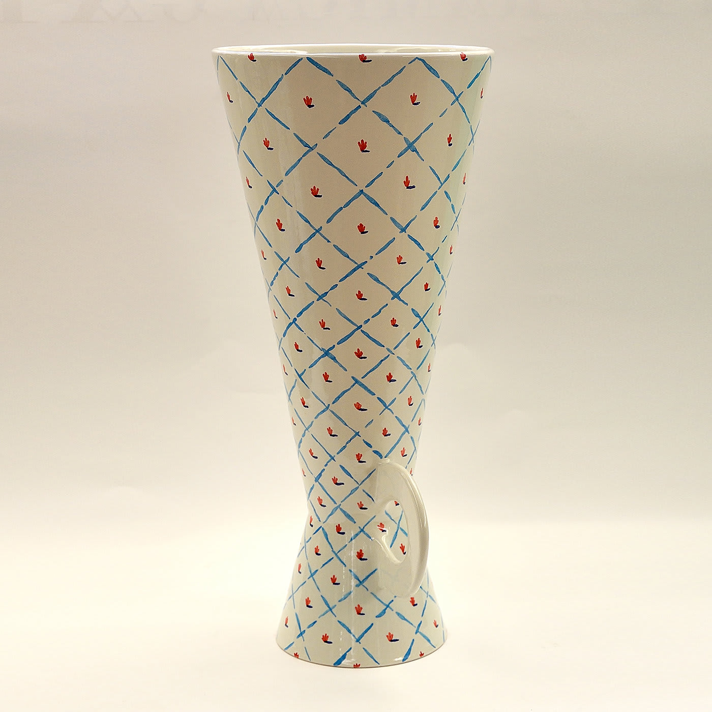 Tall White Vase by Ugo La Pietra - Ceramica Gatti 1928