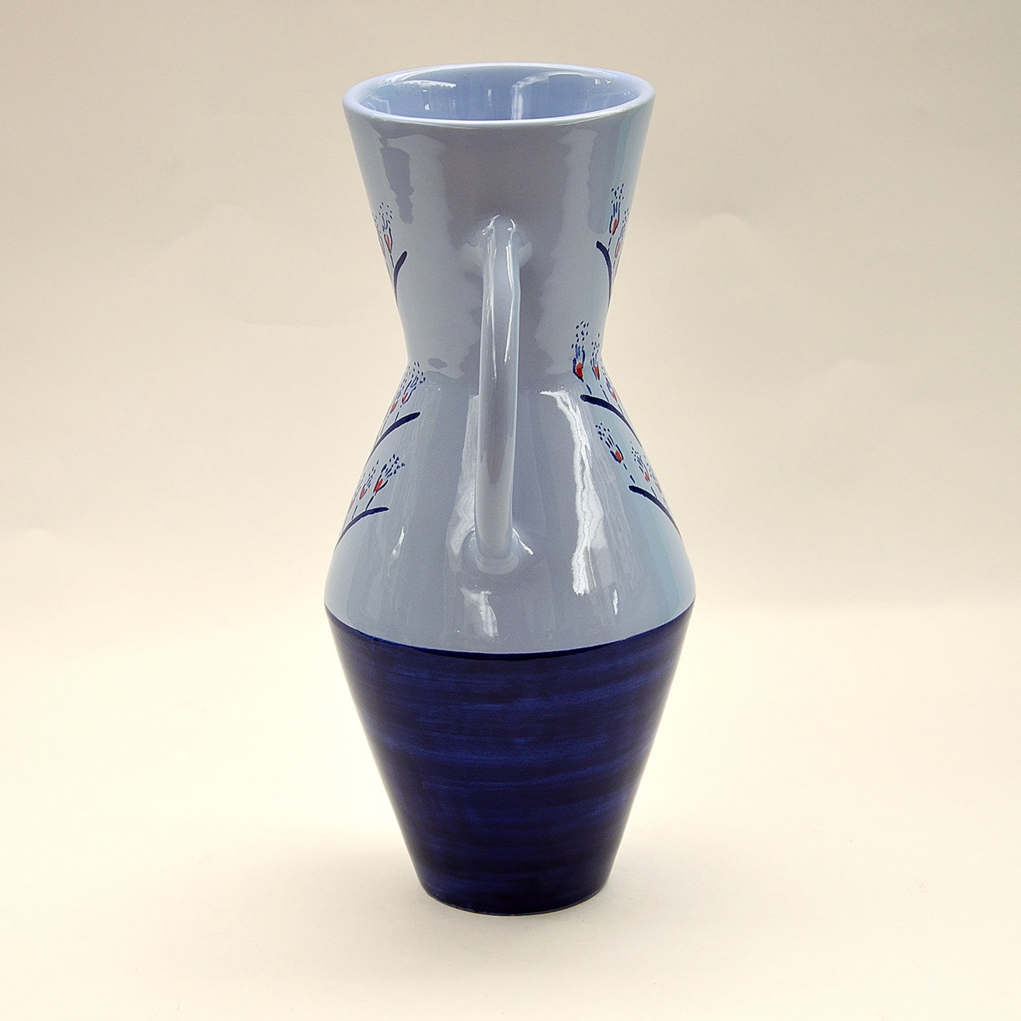 Two Toned Blue Vase by Ugo La Pietra - Alternative view 3