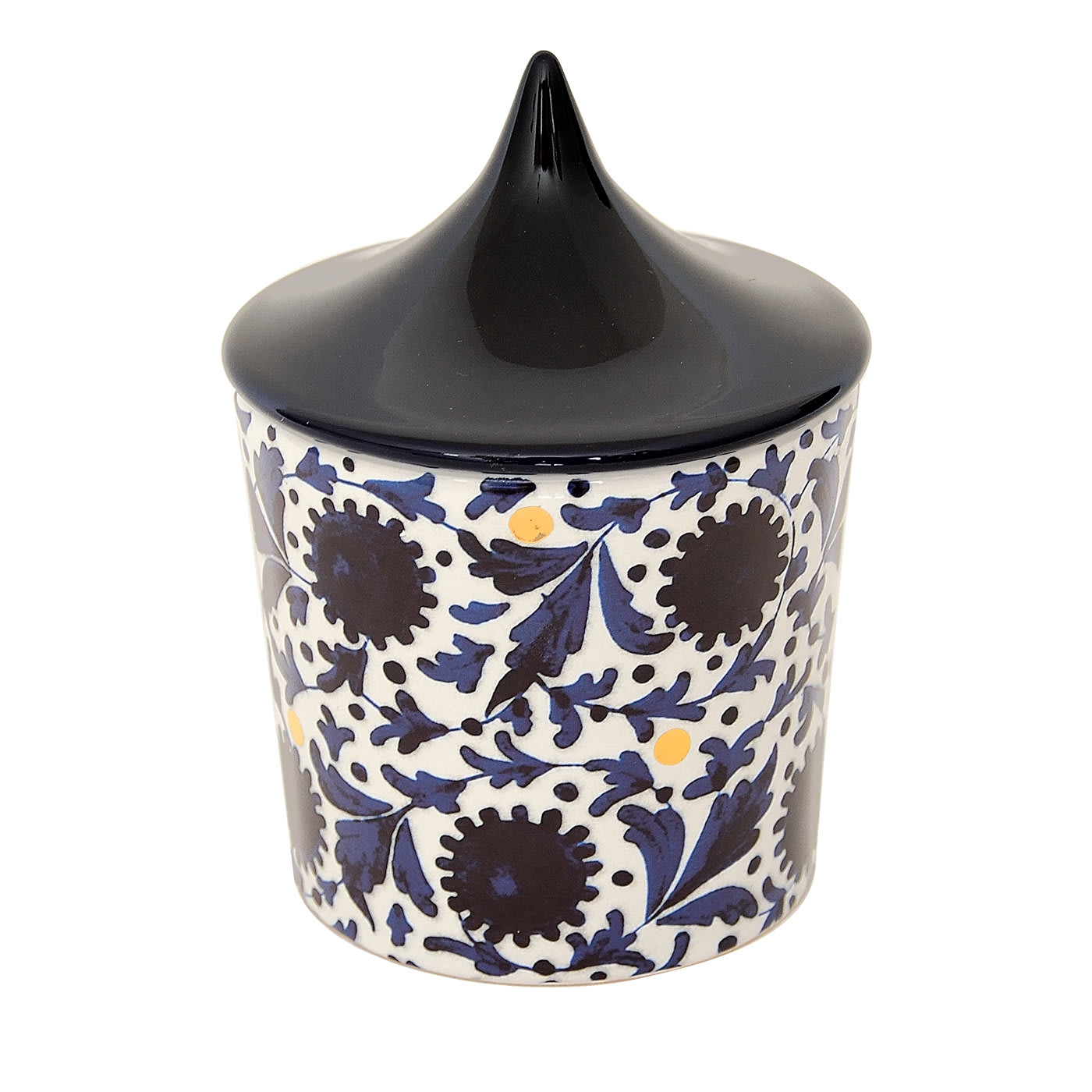 Blue and Gold Candle  - Ceramica Gatti 1928