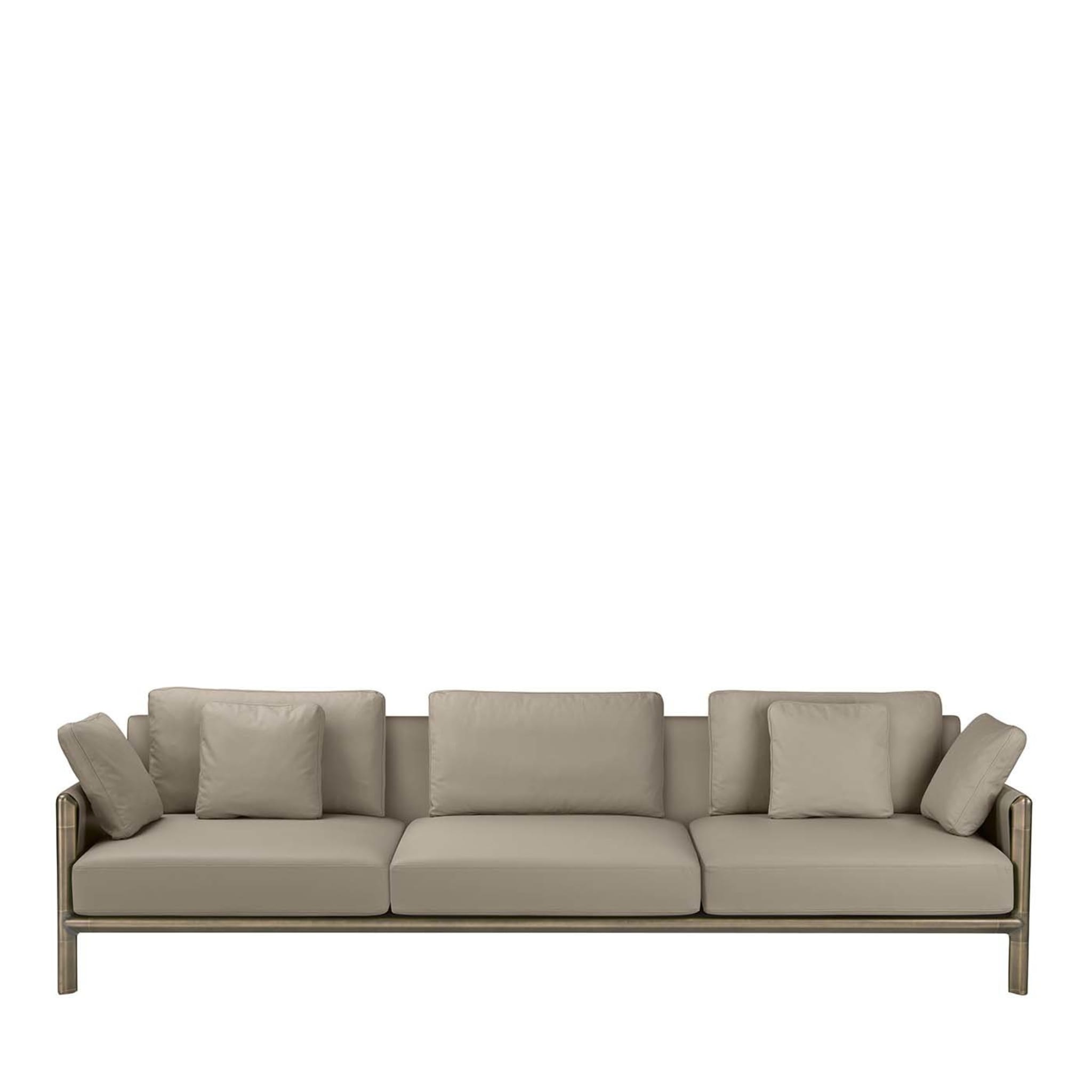 Frame 3-Seater Sofa With Armrest by Stefano Giovannoni - Main view