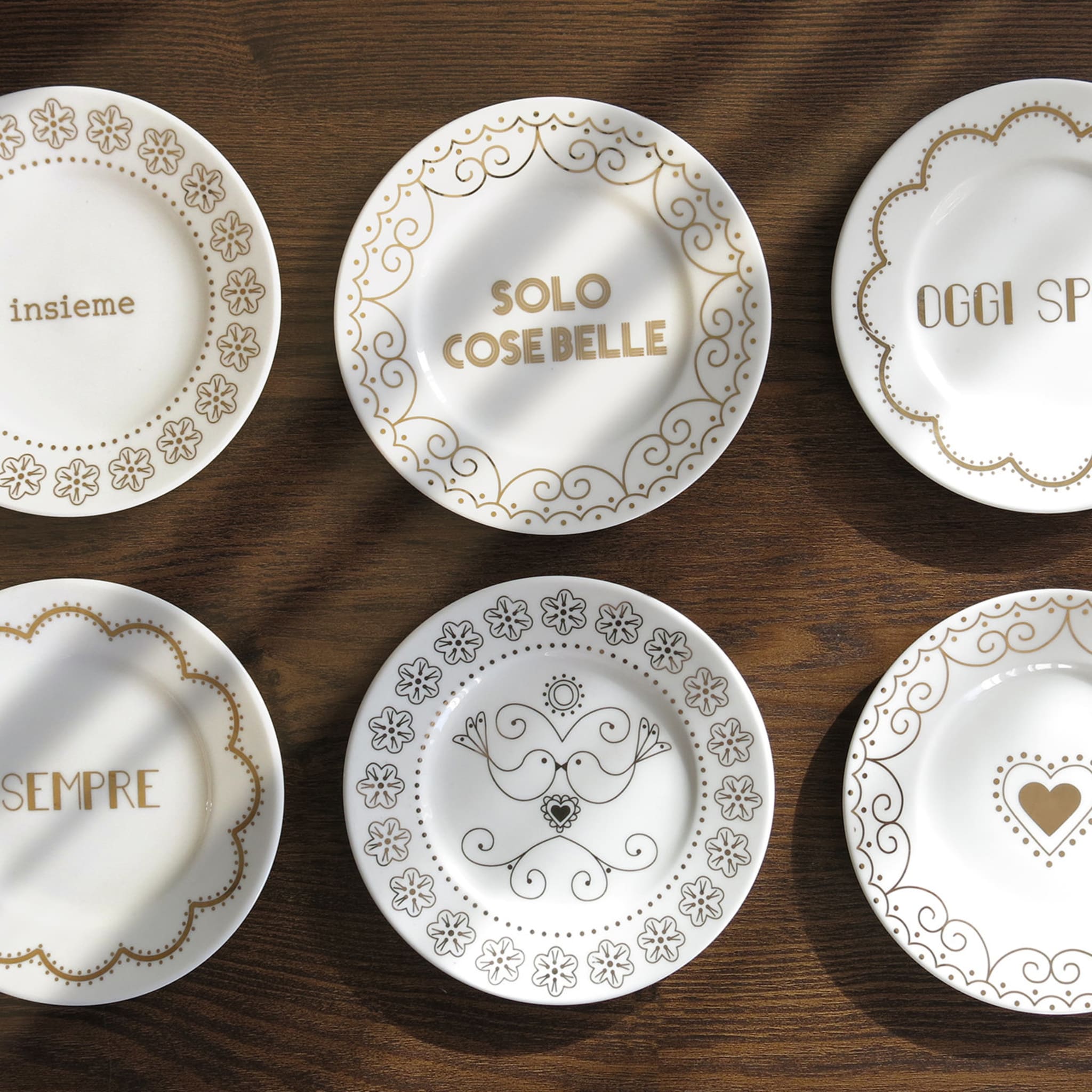 Set of 4 Special Day Plates  - Alternative view 3