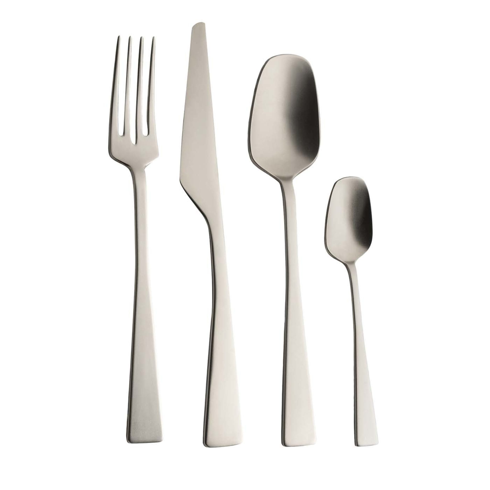 Set of 4 Pieces of Cutlery - Zest Collection Champagne by Rodolfo Dordoni - Main view