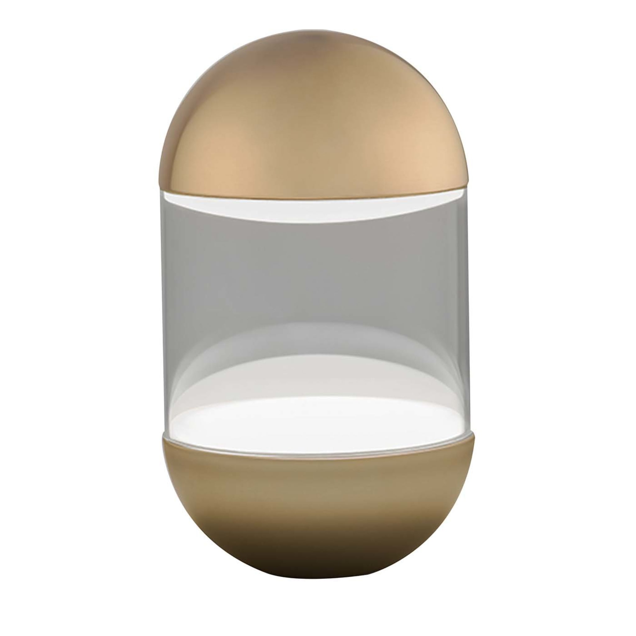 Pillola Tischlampe Gold von Parisotto + Formenton - Hauptansicht