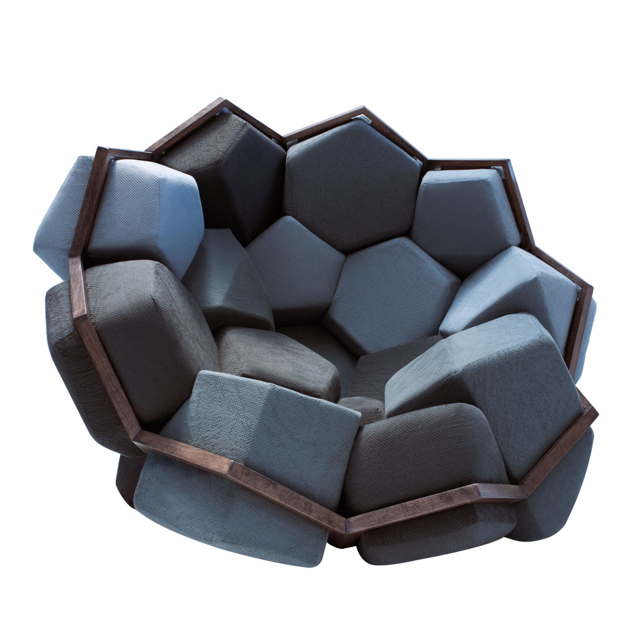 Quartz Ecological Armchair by CRTL ZAK and Davide Barzaghi - Main view