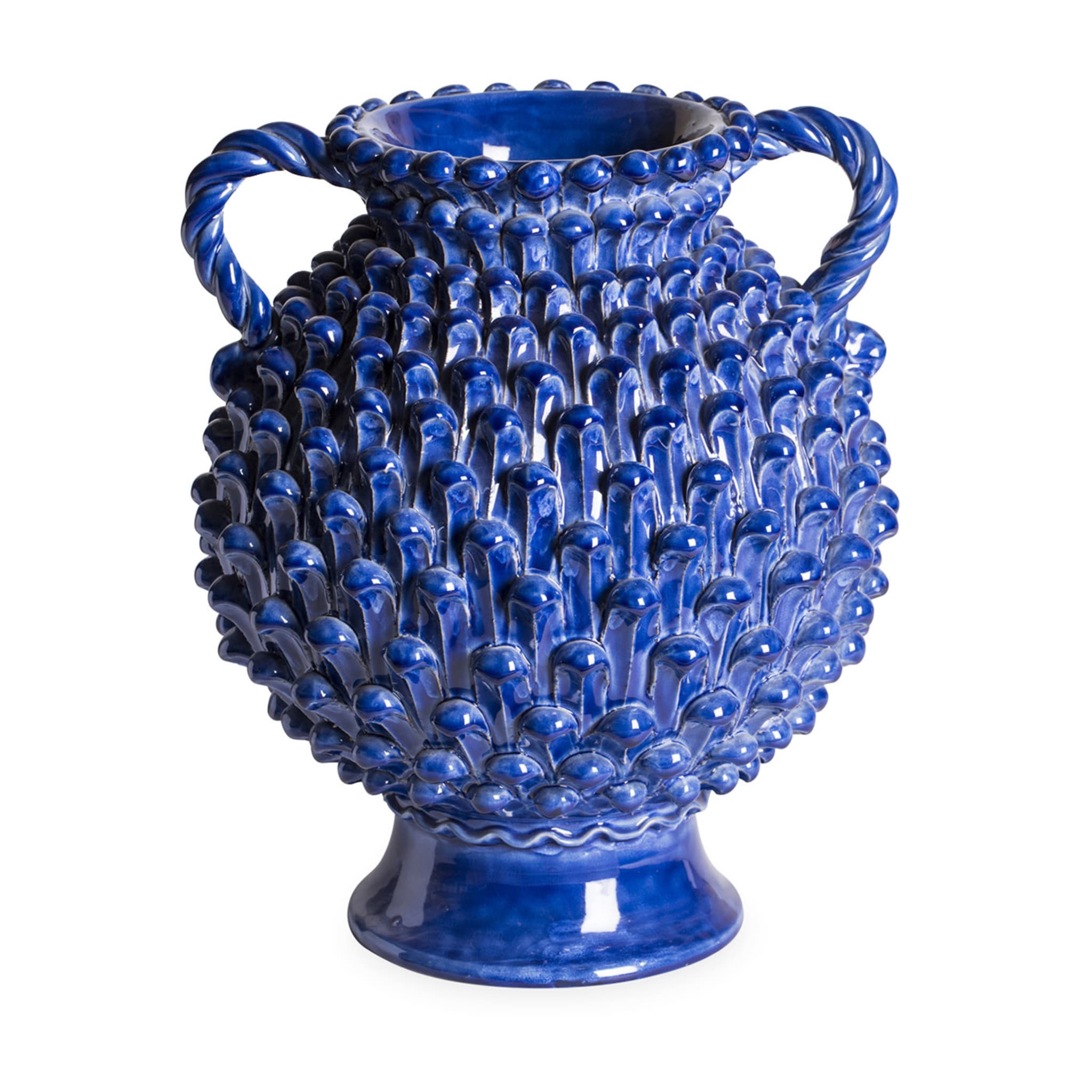 Pigna Reale Maiolika-Vase - Hauptansicht