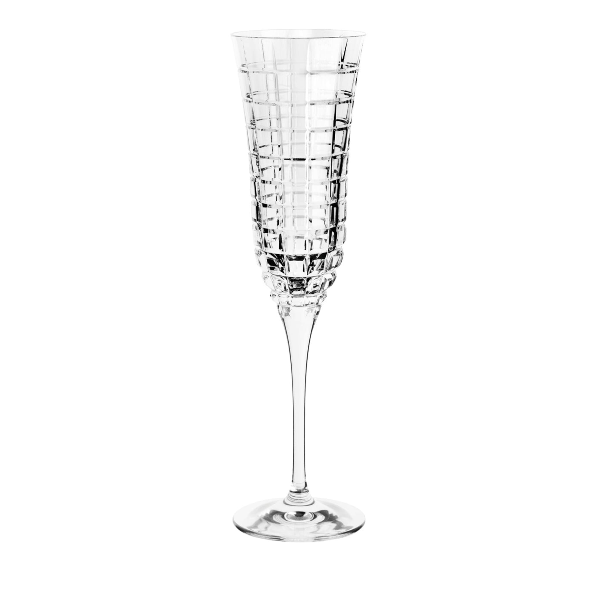 Luxe' Set of 6 Flute Glasses - Main view