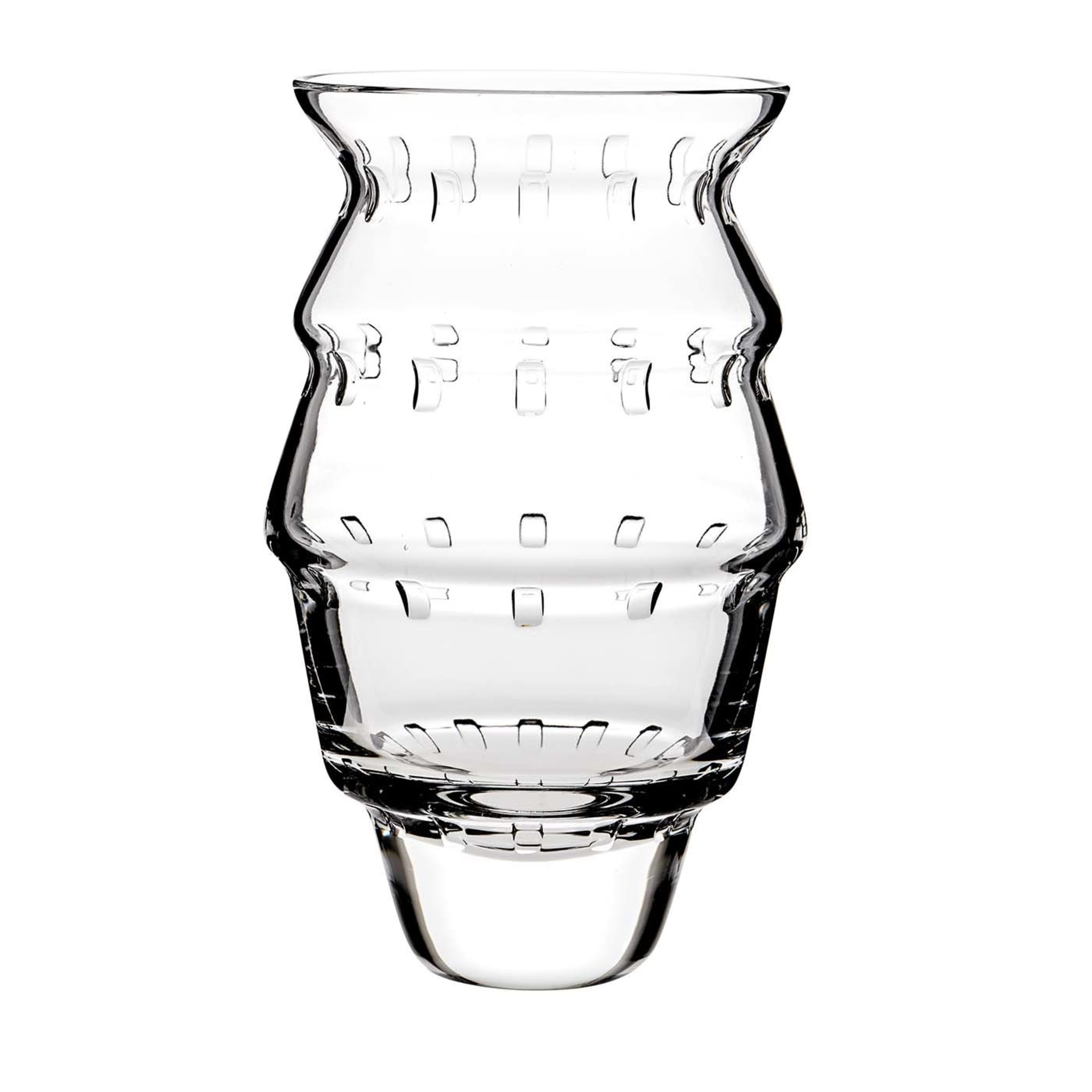 Vase en verre gravé Bibo  - Vue principale