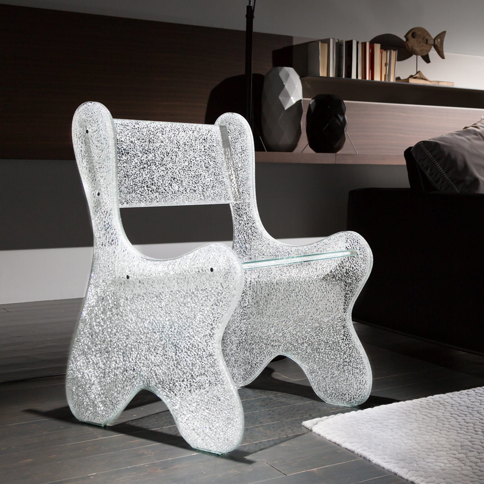 Mini Sinuosa Crystal Chair - Alternative view 2