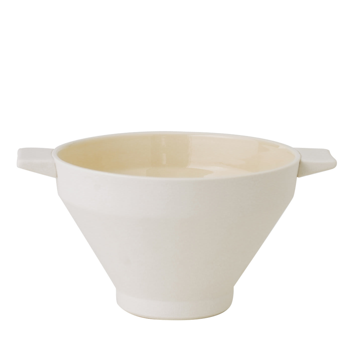 Matte White Ceramic Soup Bowl - Stilleben