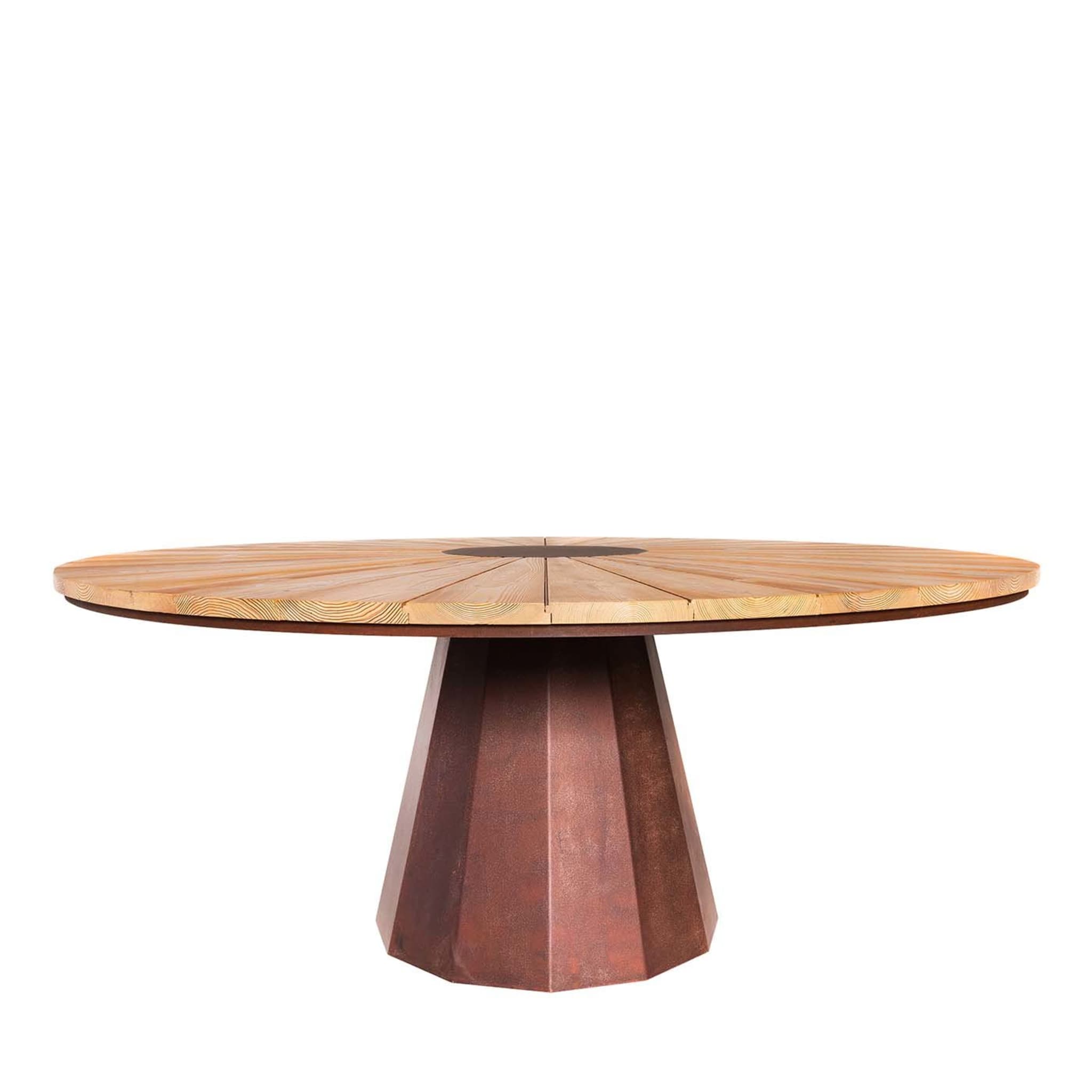 Spica Corten Steel Table - Main view