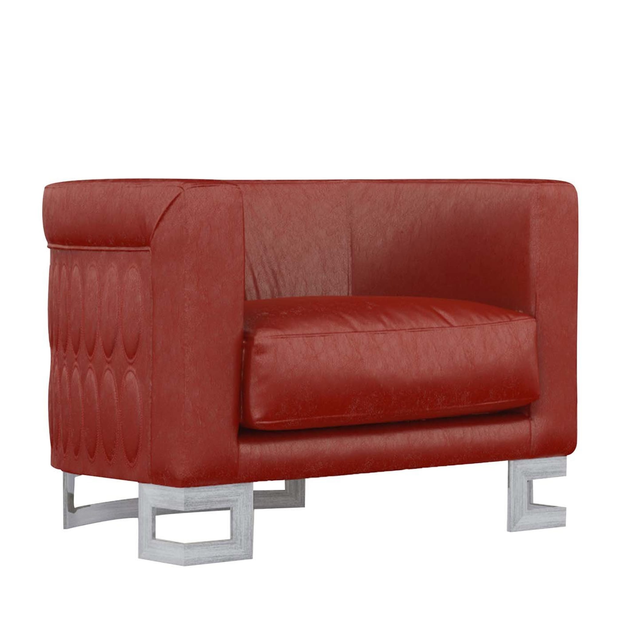 Zaffiro Red Armchair FB Collection - Main view