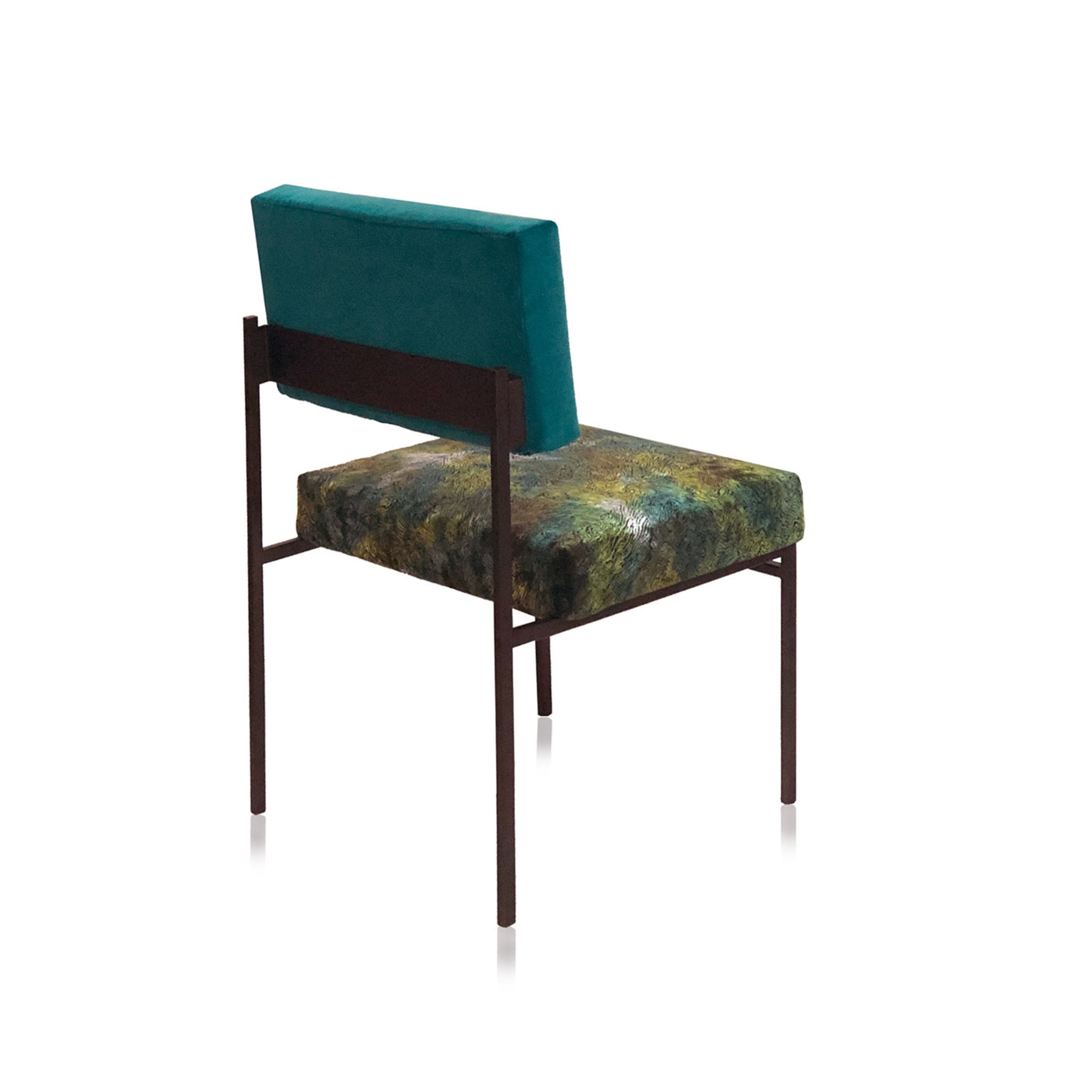 Aurea Green Velvet Chair by CtrlZak and Davide Barzaghi - Alternative view 1
