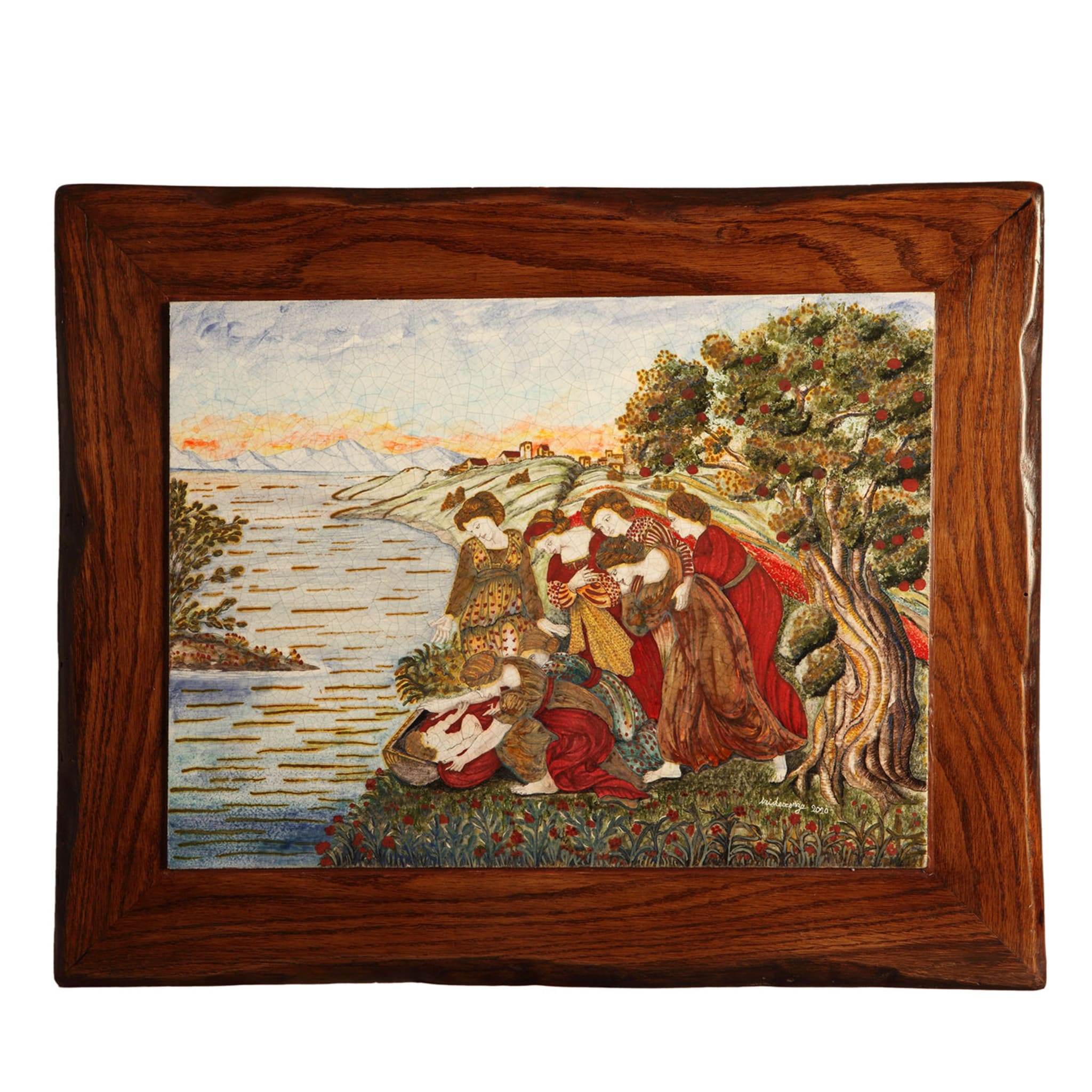 Moses Saved From the Nile Painting - Main view