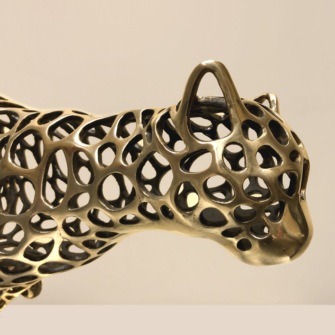 Running Cheetah Sculpture - Fonderia Artistica Ruocco