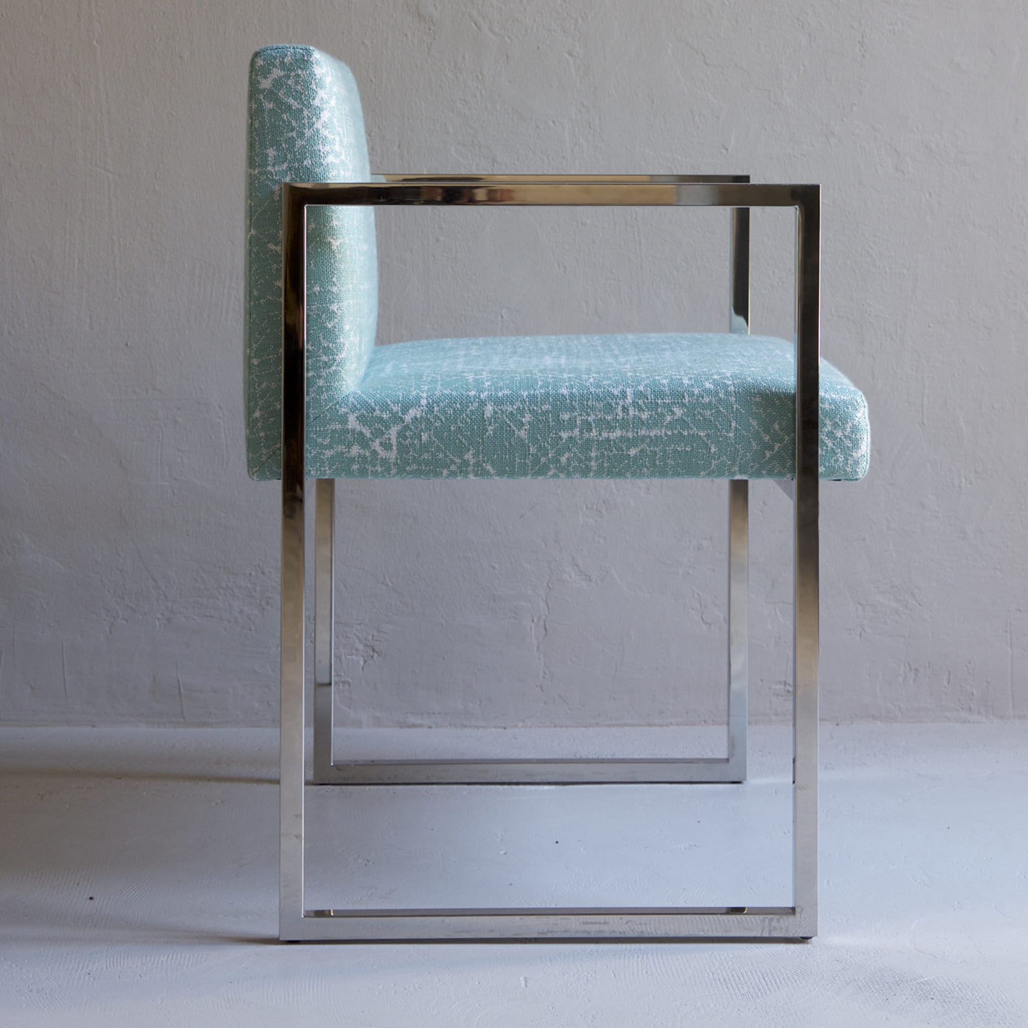 Blue Paris Outdoor Chair by Gianna Farina & Marco Gorini - Alternative view 2