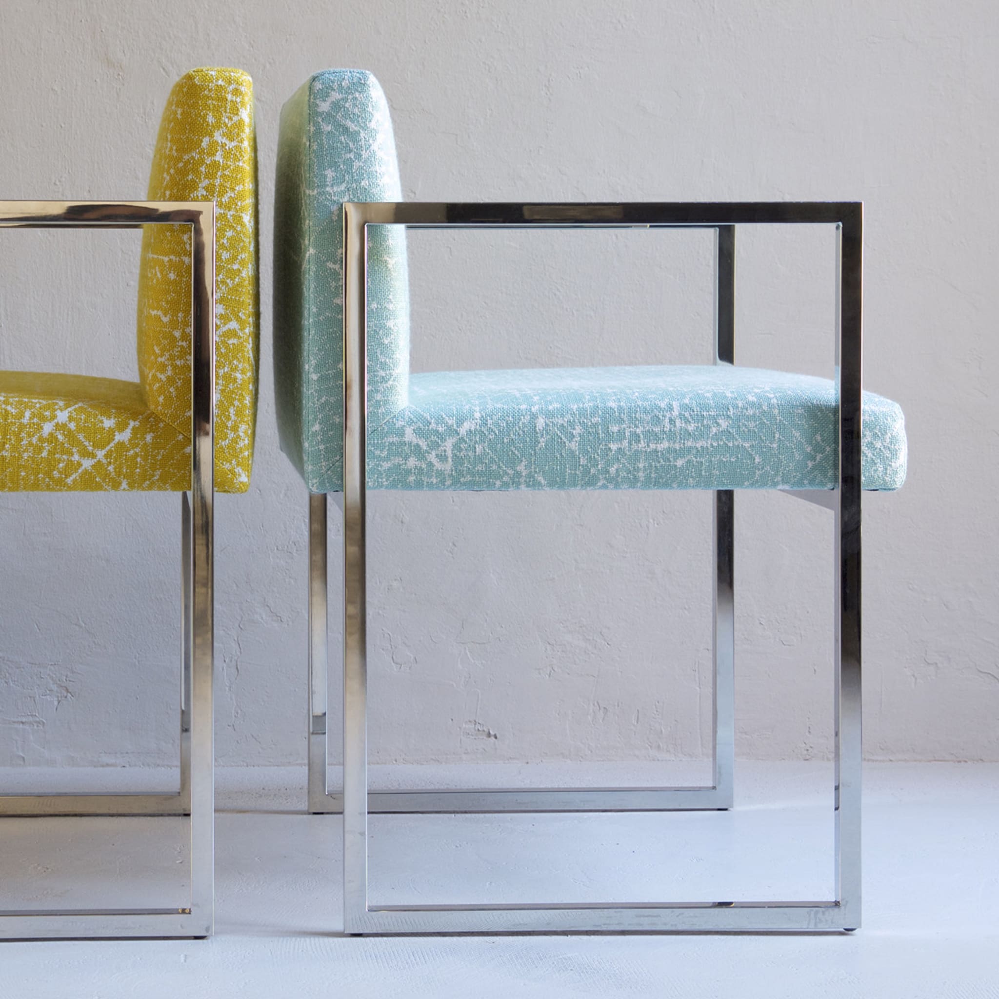 Blue Paris Outdoor Chair by Gianna Farina & Marco Gorini - Alternative view 5
