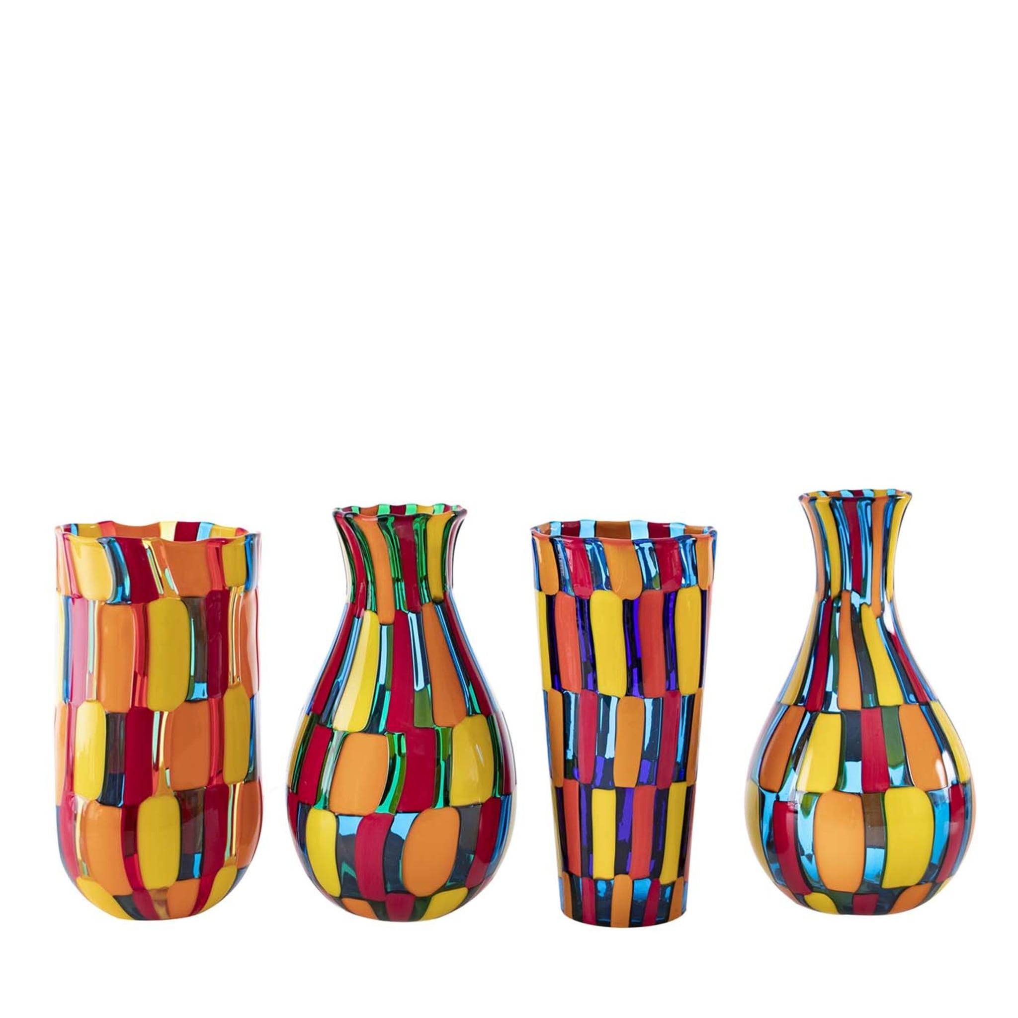 Set of 4 Redentore Vases by Angelo Ballarin - Main view
