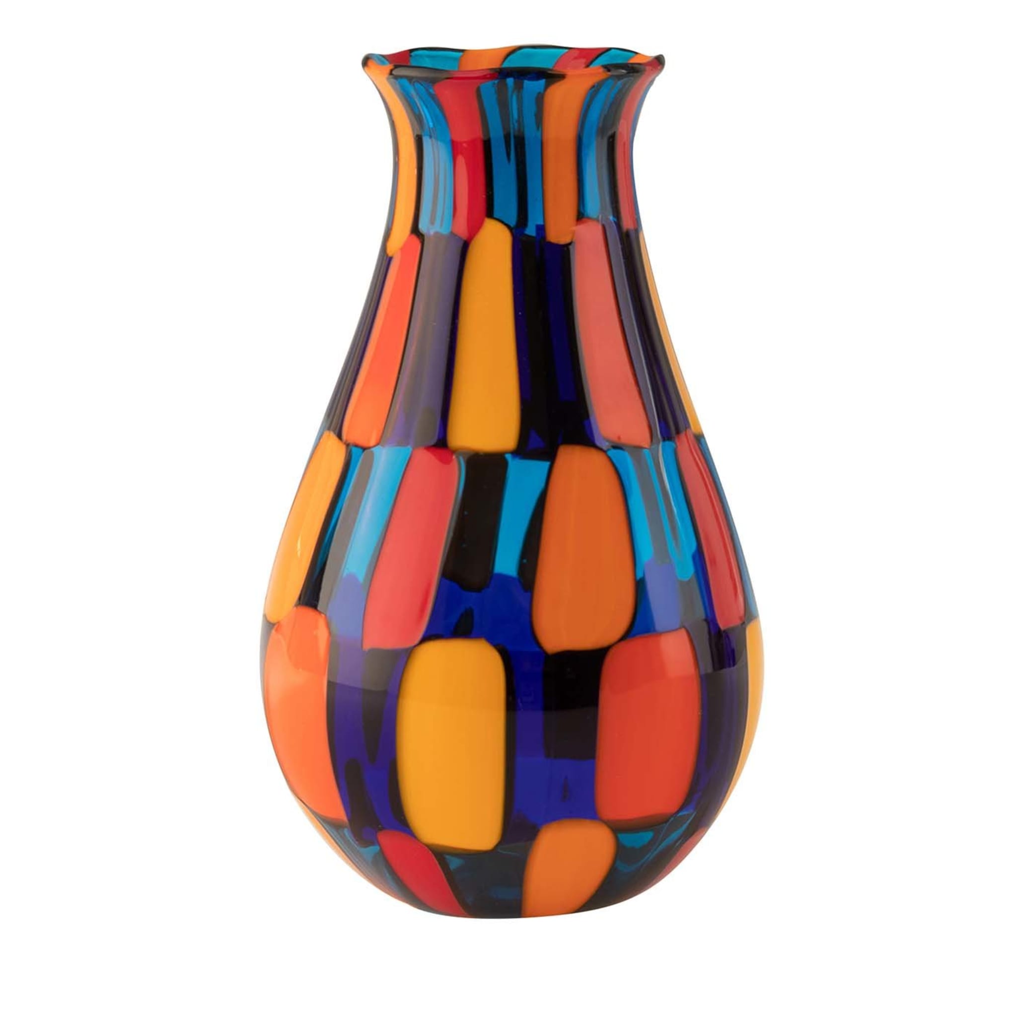 Blue Redentore Vase by Angelo Ballarin - Main view