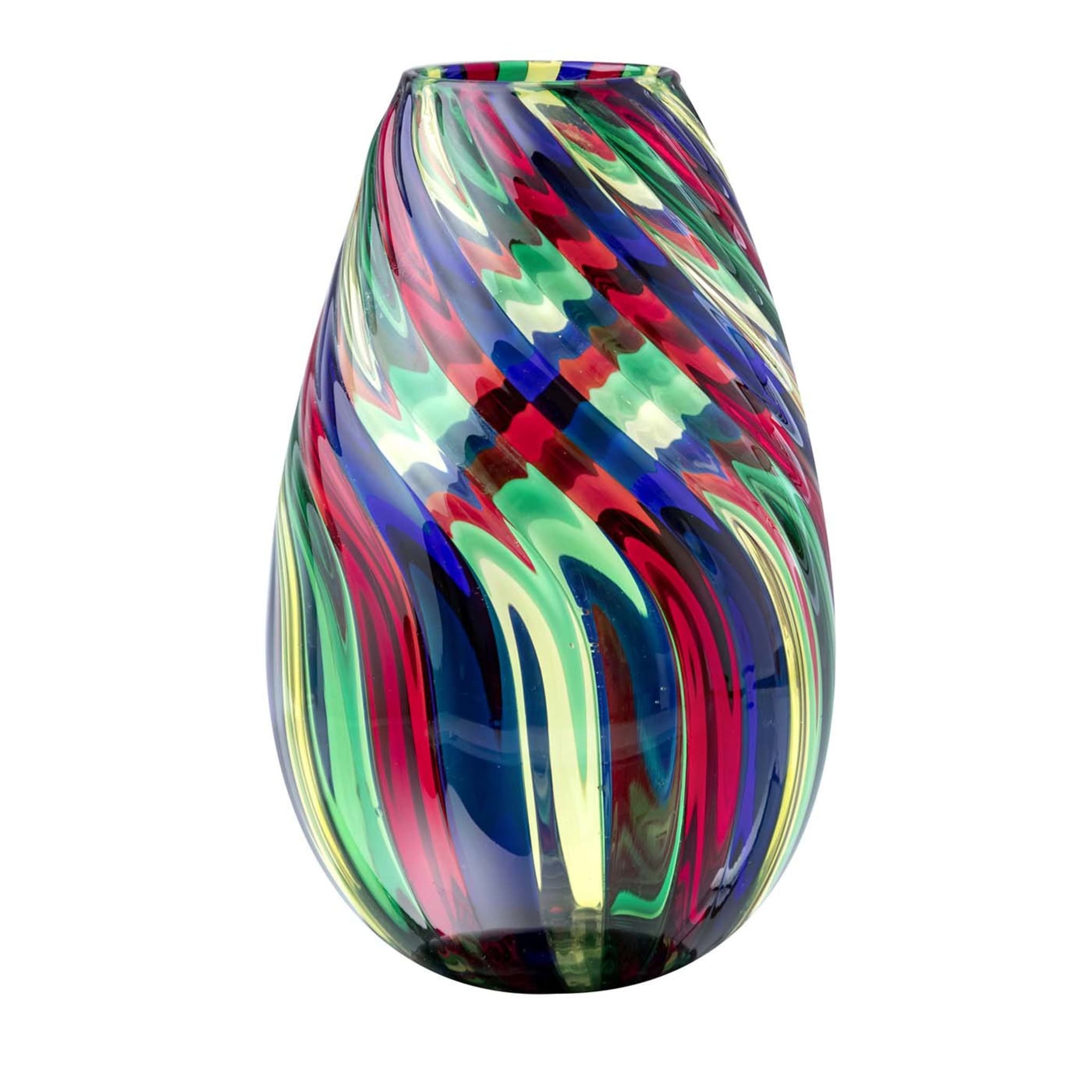 Torsion Filigree Oval Vase by Angelo Ballarin - Main view