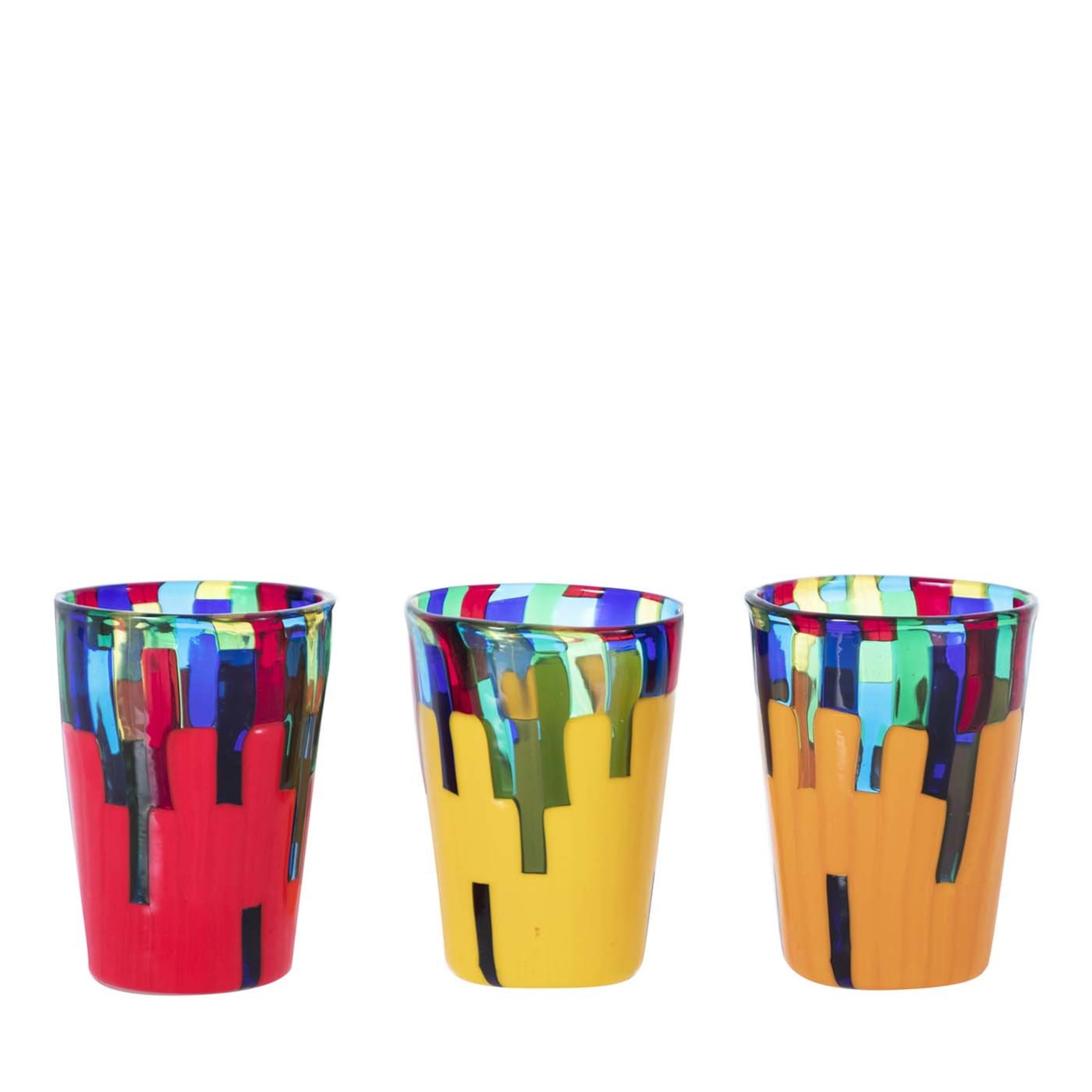 Set of 6 Bloom Glasses by Angelo Ballarin - Main view