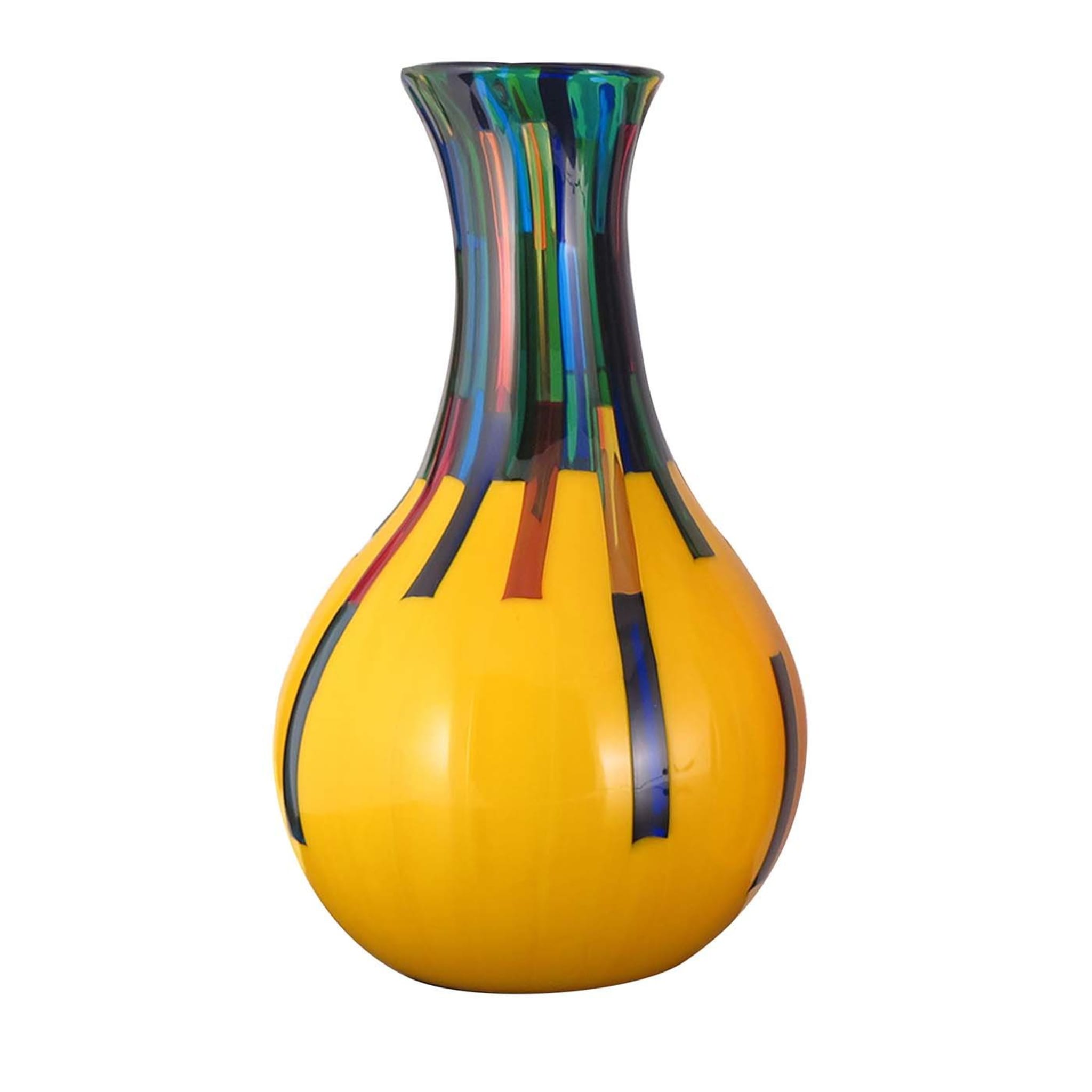 Vaso Bloom Amphora Giallo di Angelo Ballarin - Vista principale