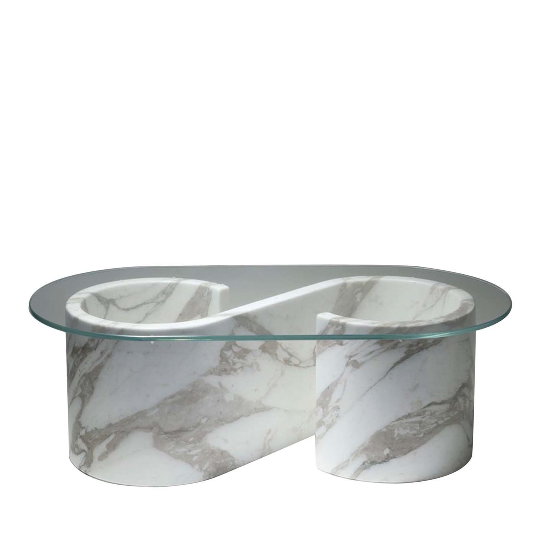 Table basse en marbre Sergio - Vue principale