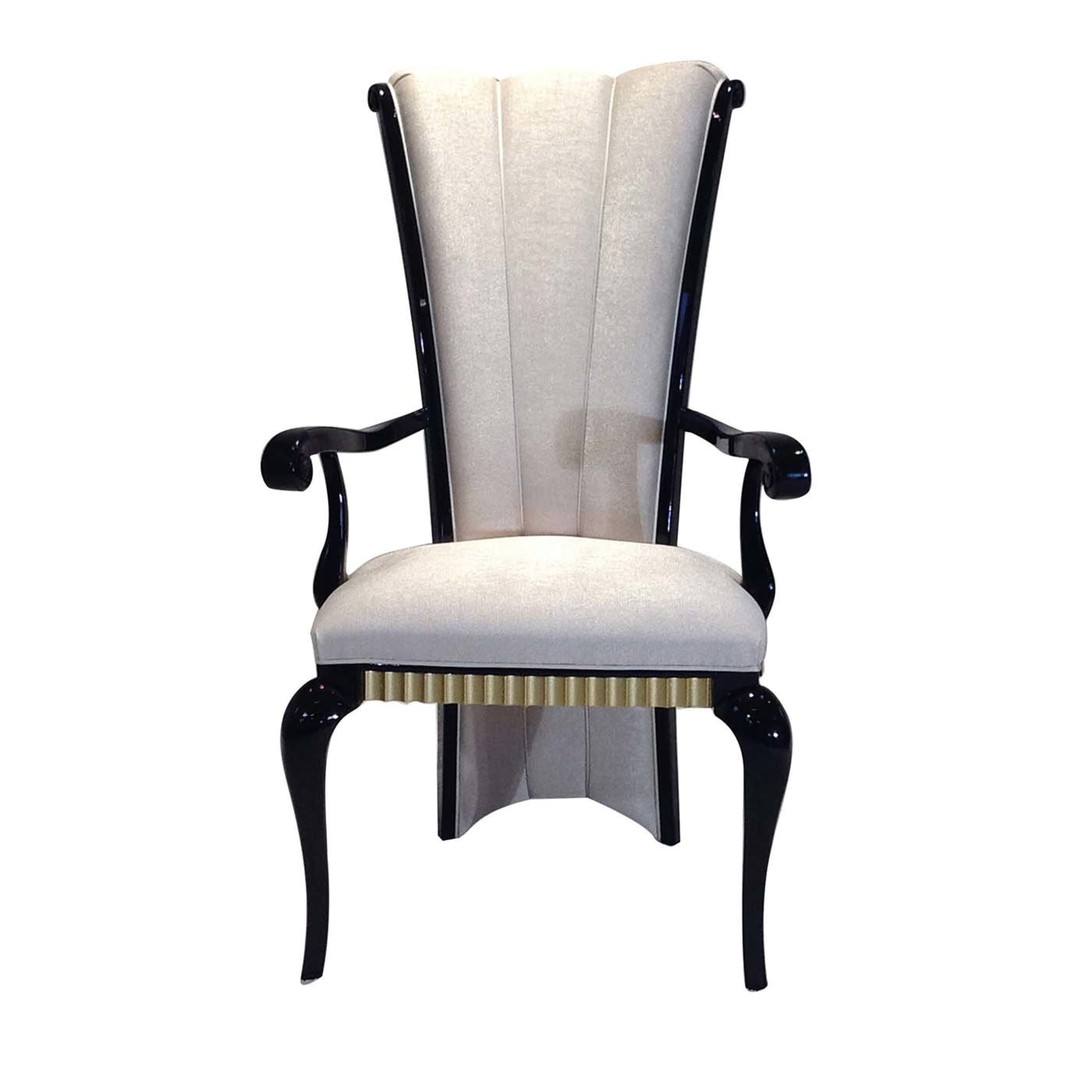 Greta Dining Chair with Armrests - Main view