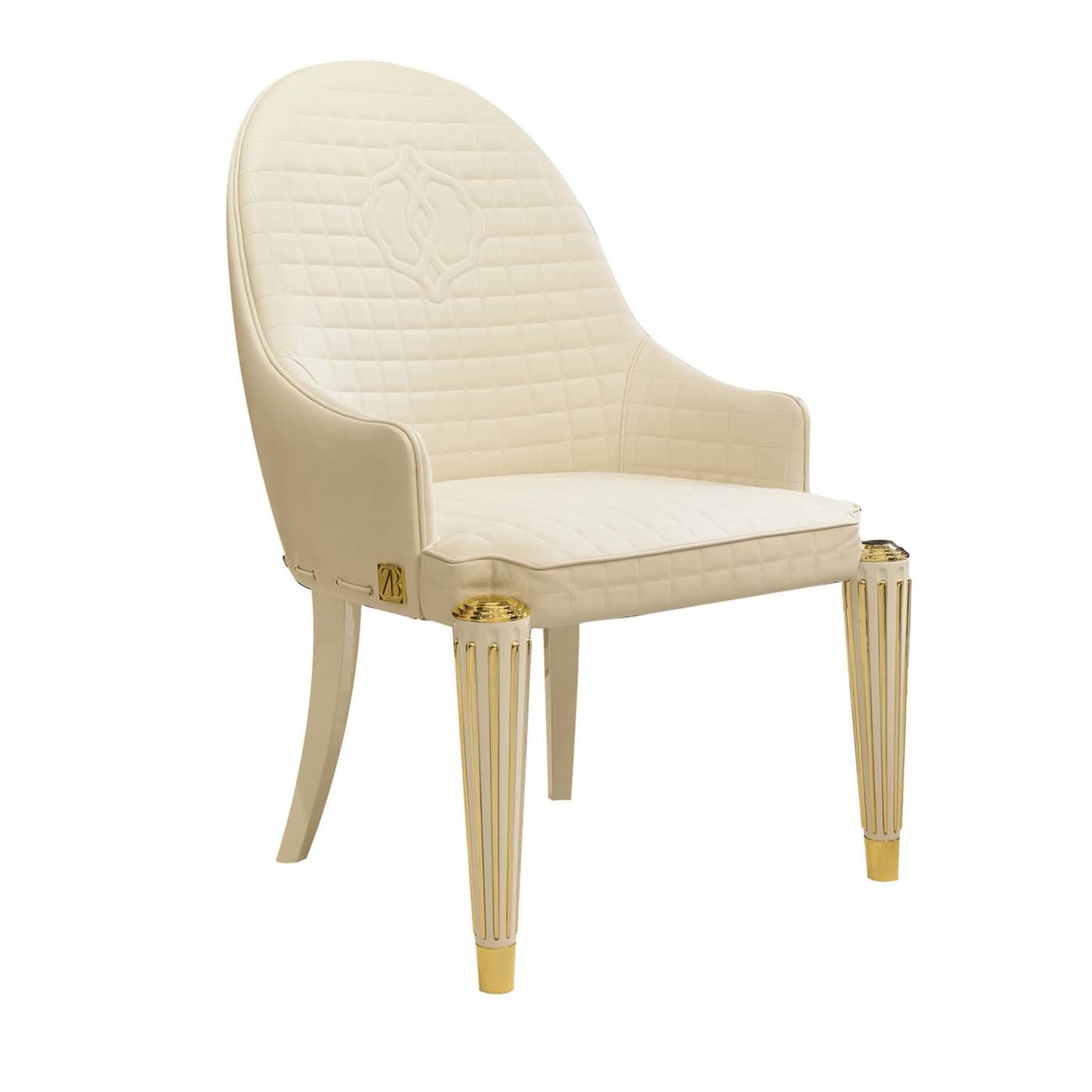 Ophelia Dining Chair with Armrests - Main view