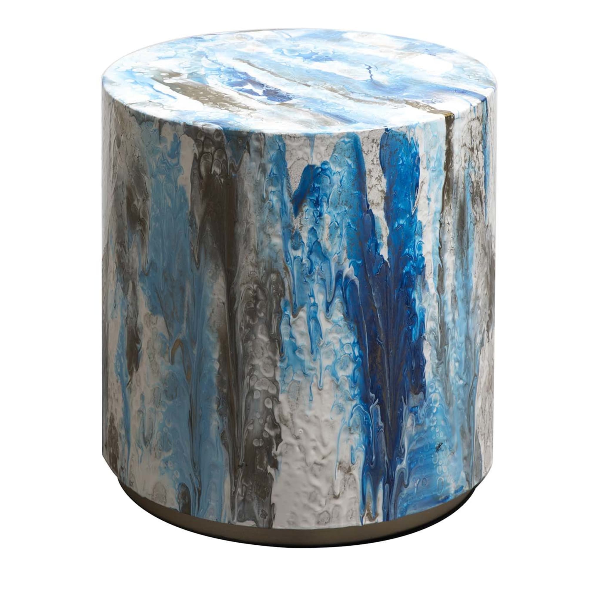 Resin Drip Side Table #3 - Main view