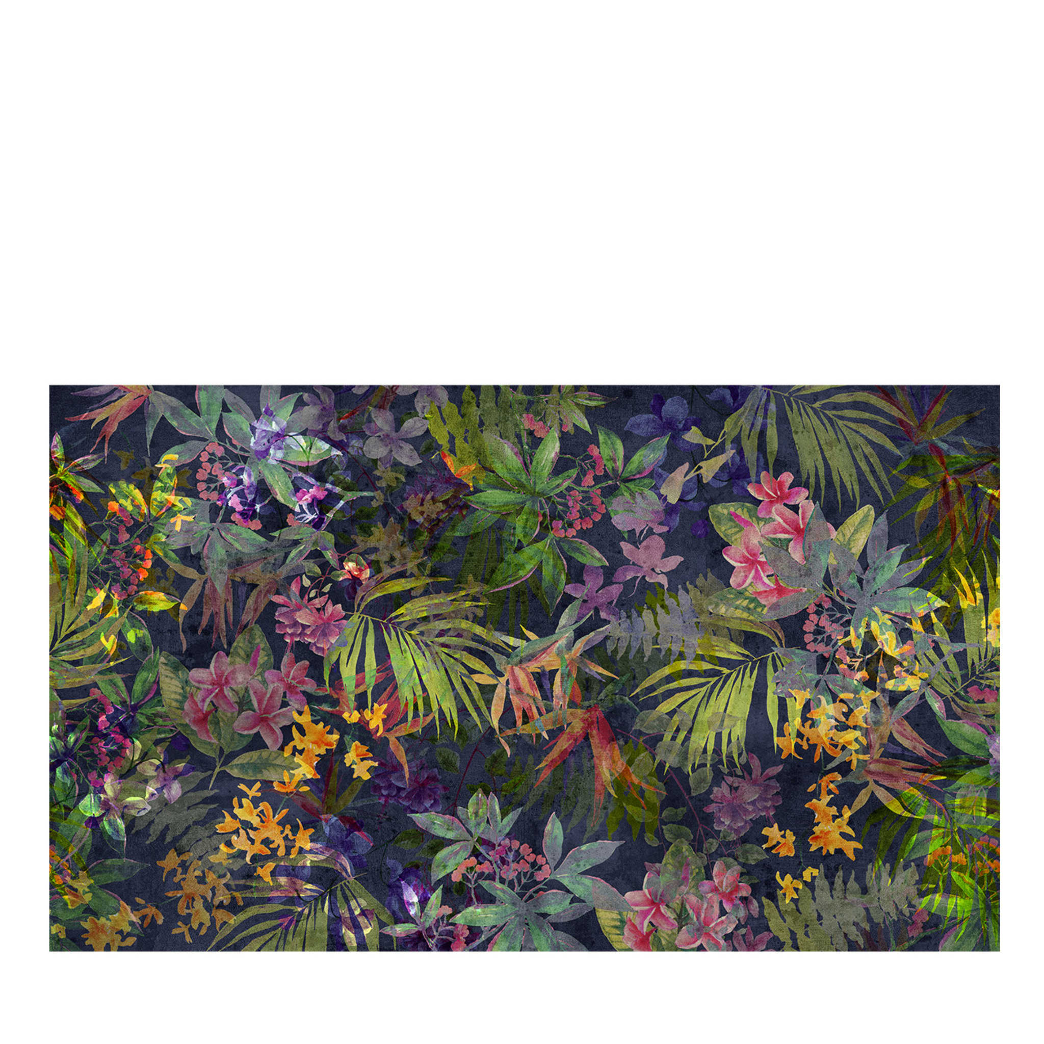 Papier peint Rainforest Multi Black by Alice Carmen Goga - Vue principale