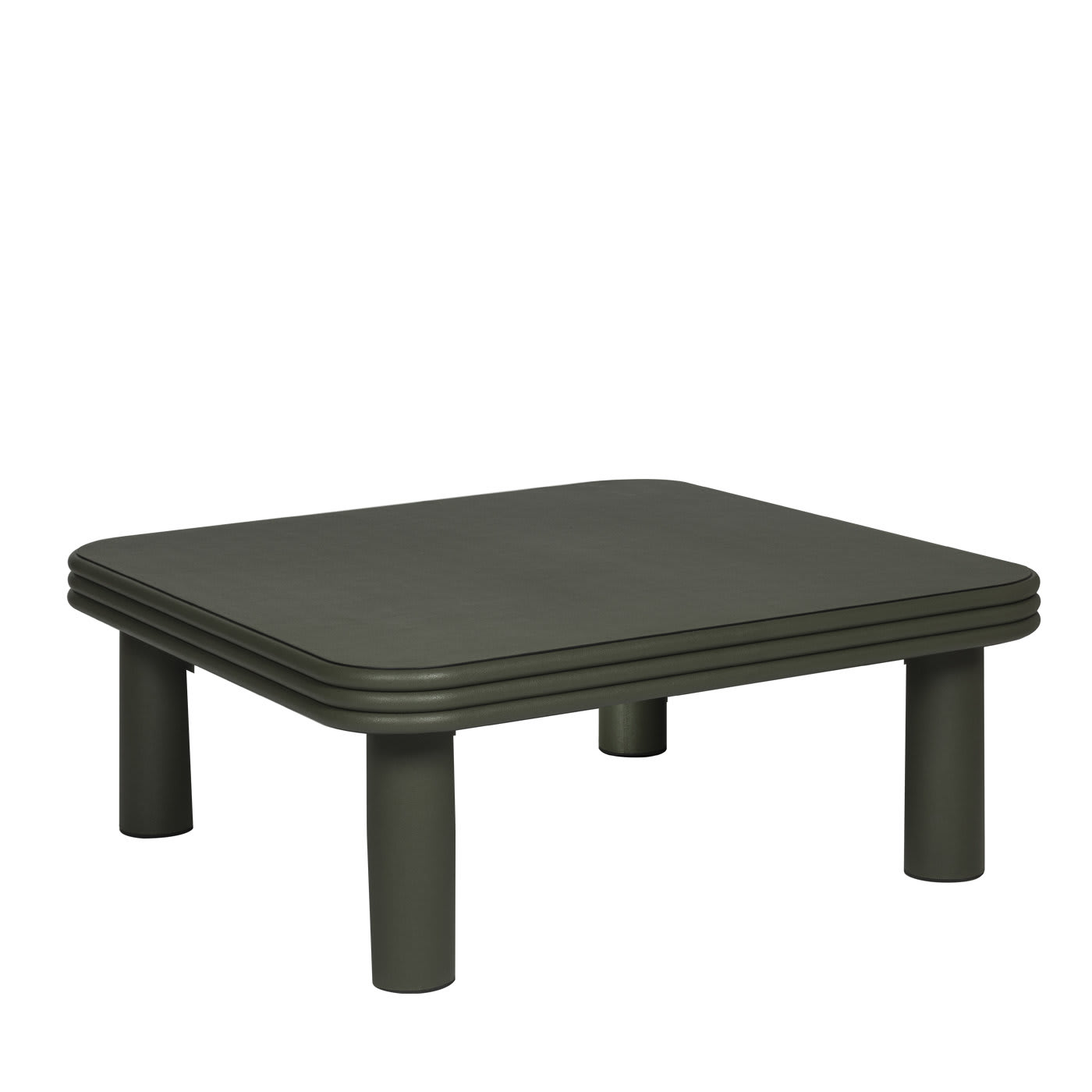 Scala Dark Green Square Coffee Table Giobagnara | Artemest