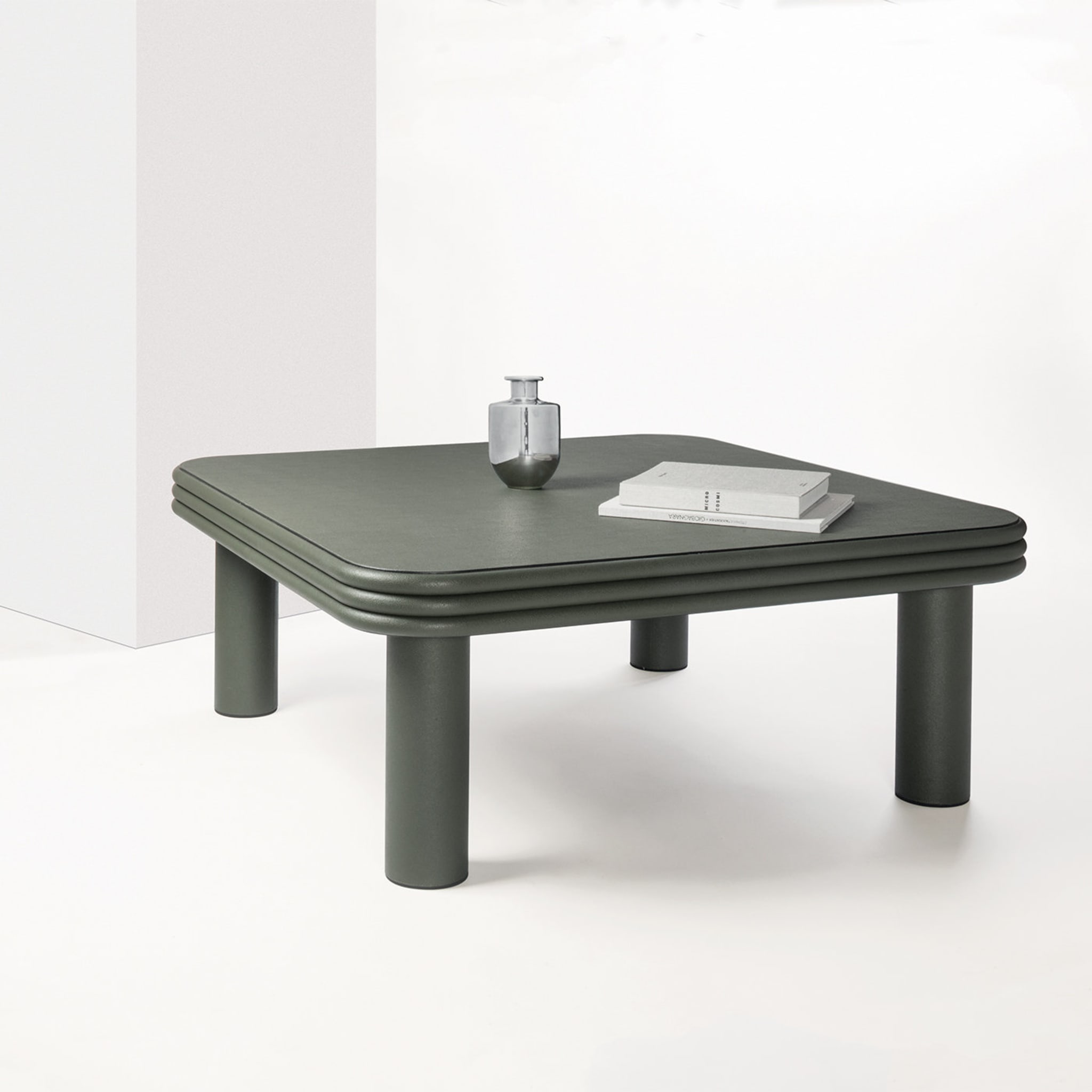 Scala Dark Green Square Coffee Table - Alternative view 1